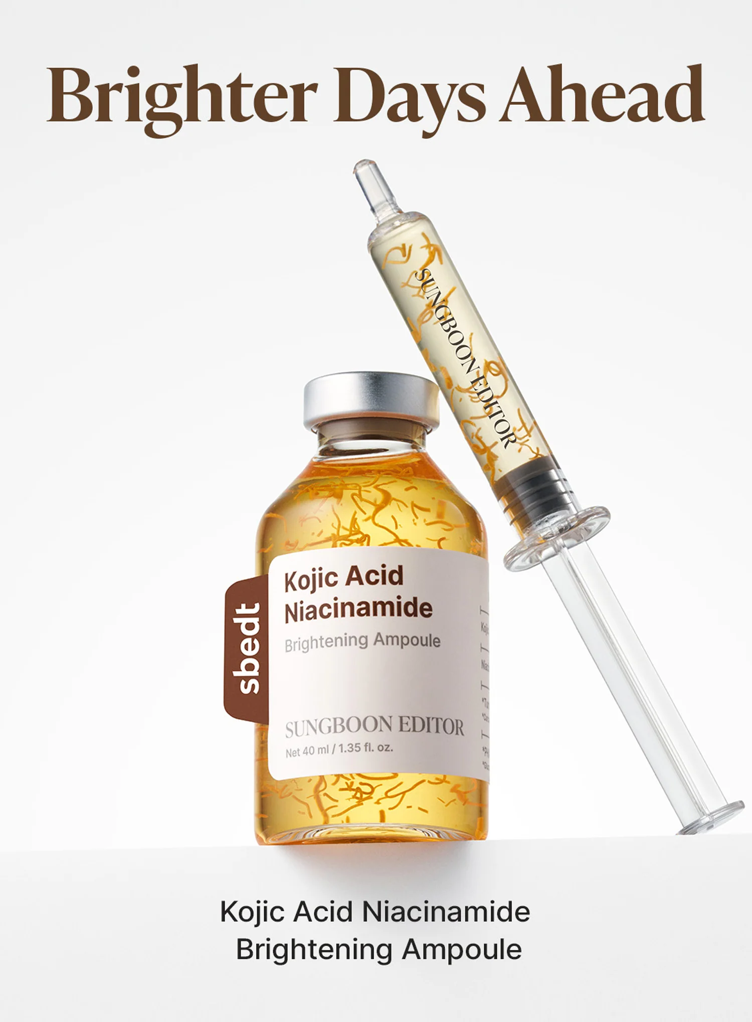 Kojic Acid Niacinamide Brightning Ampoule (40ml) - Image 4