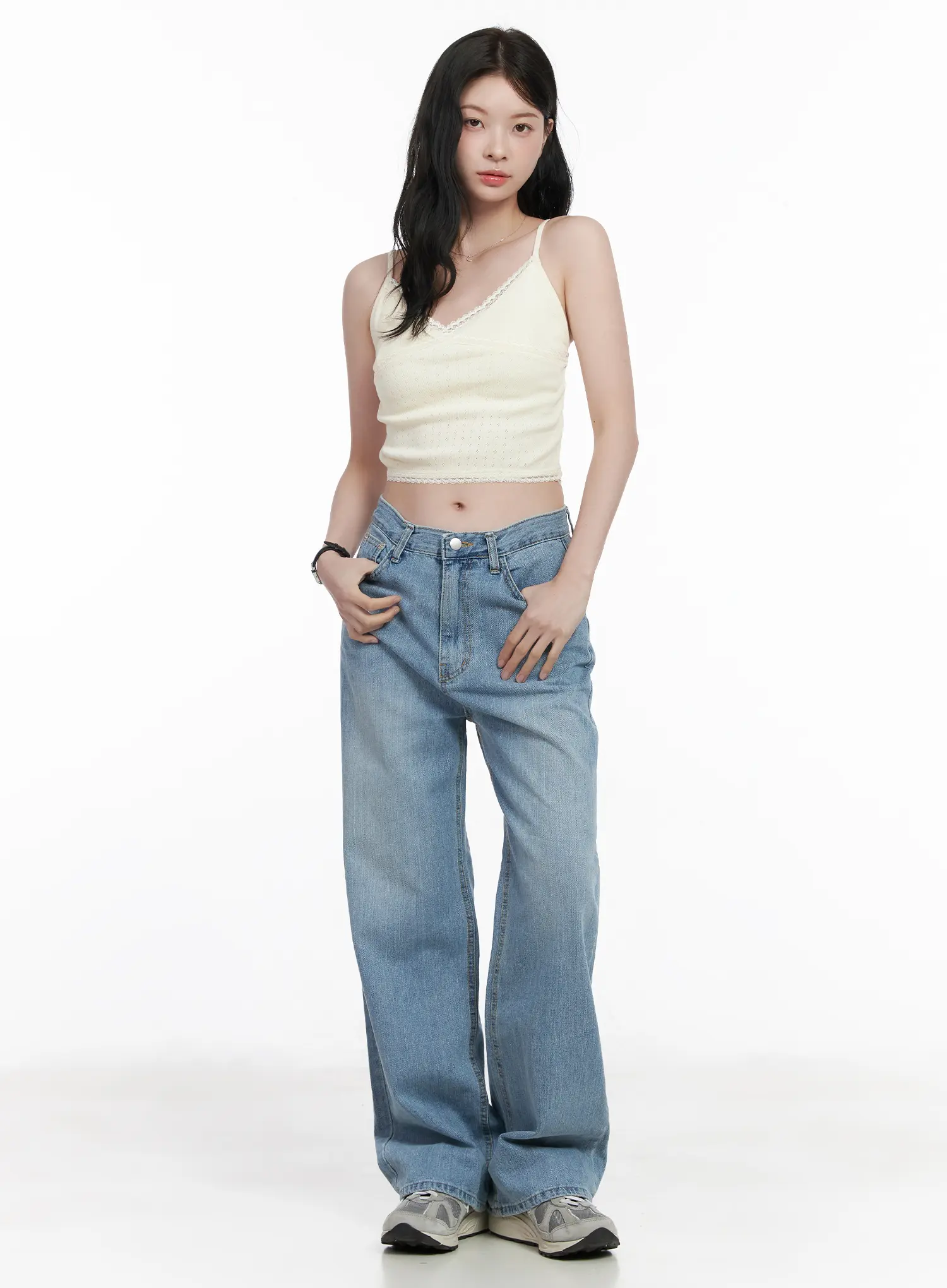 Lace Trim Cami CA510 - Image 2