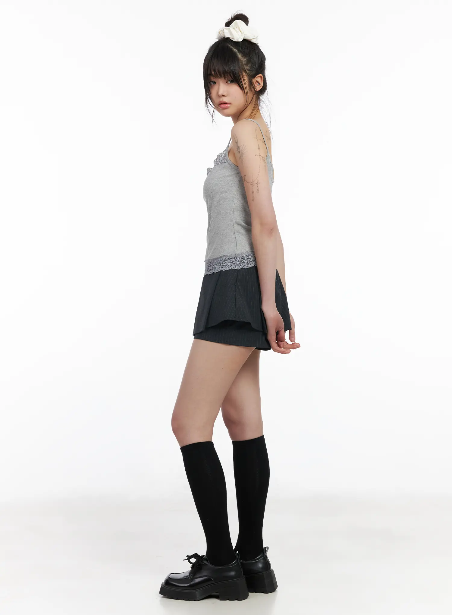 Lace Trim Cami Top CM512 - Image 3