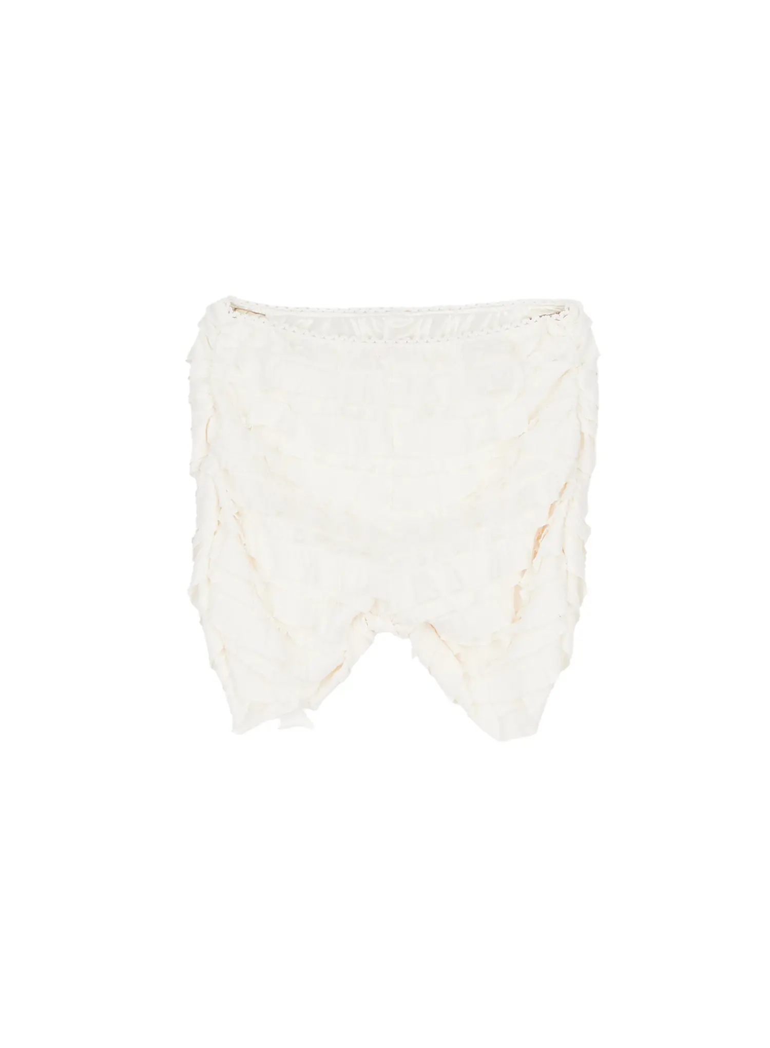Lace-Trim Frill Mini Shorts CM512 - Image 11