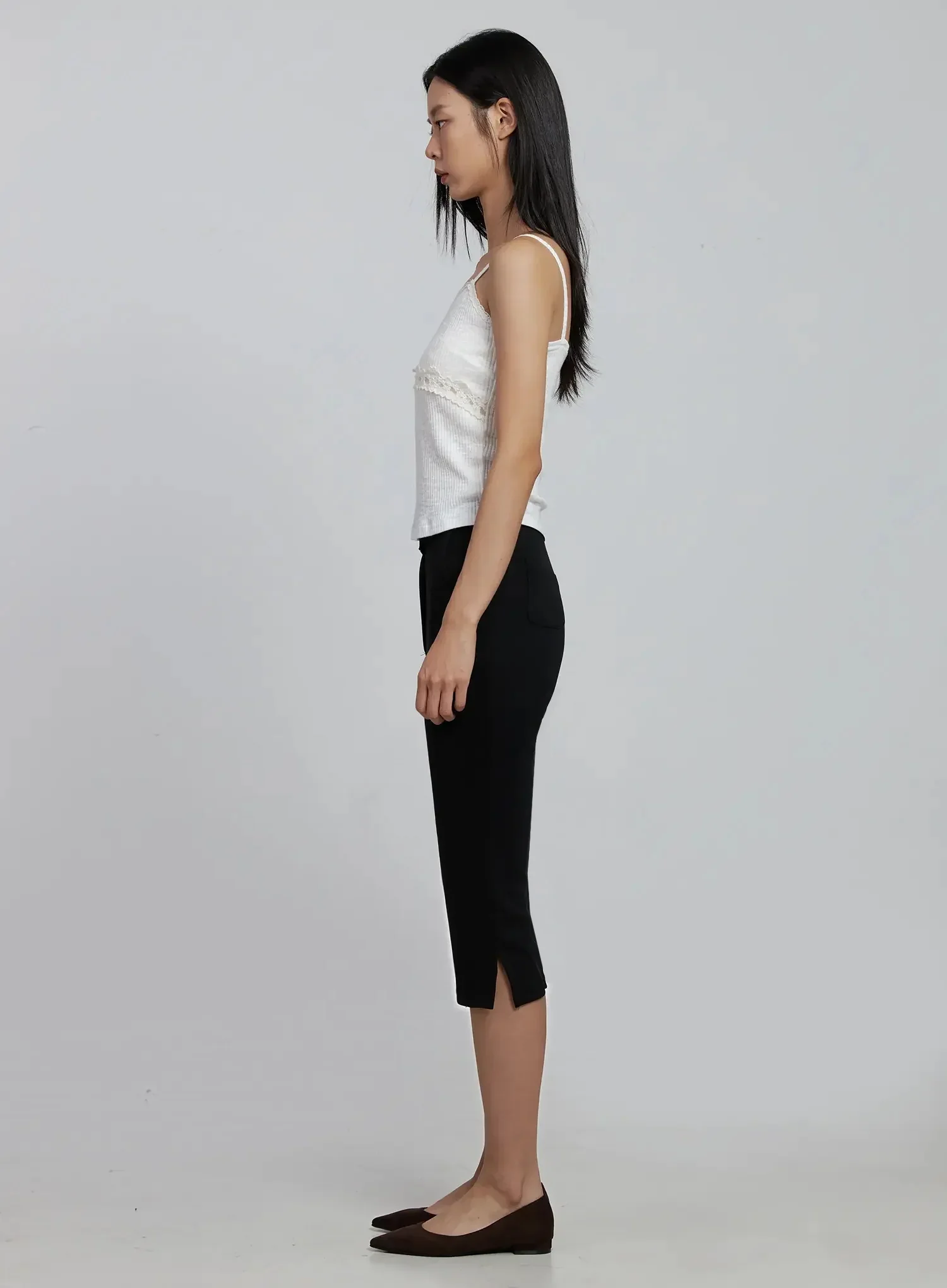 Lace Trim Sleeveless Camisole IM520 - Image 9