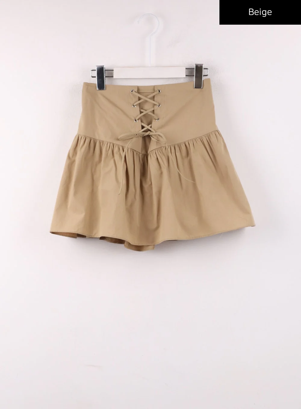Lace-Up Mini Skirt IJ430 - Image 9