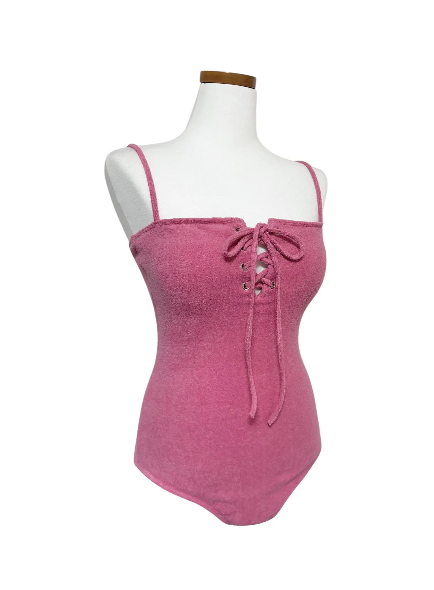 Lace-Up One Piece Swimsuit IY514 - Image 6
