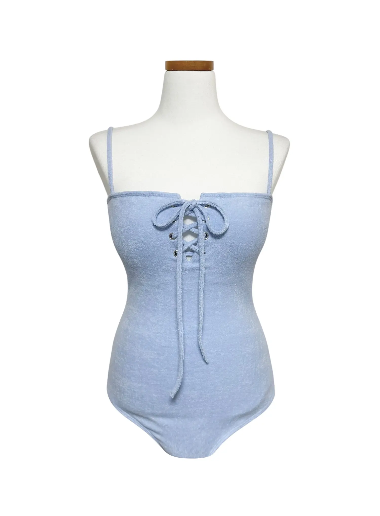 Lace-Up One Piece Swimsuit IY514 - Image 8