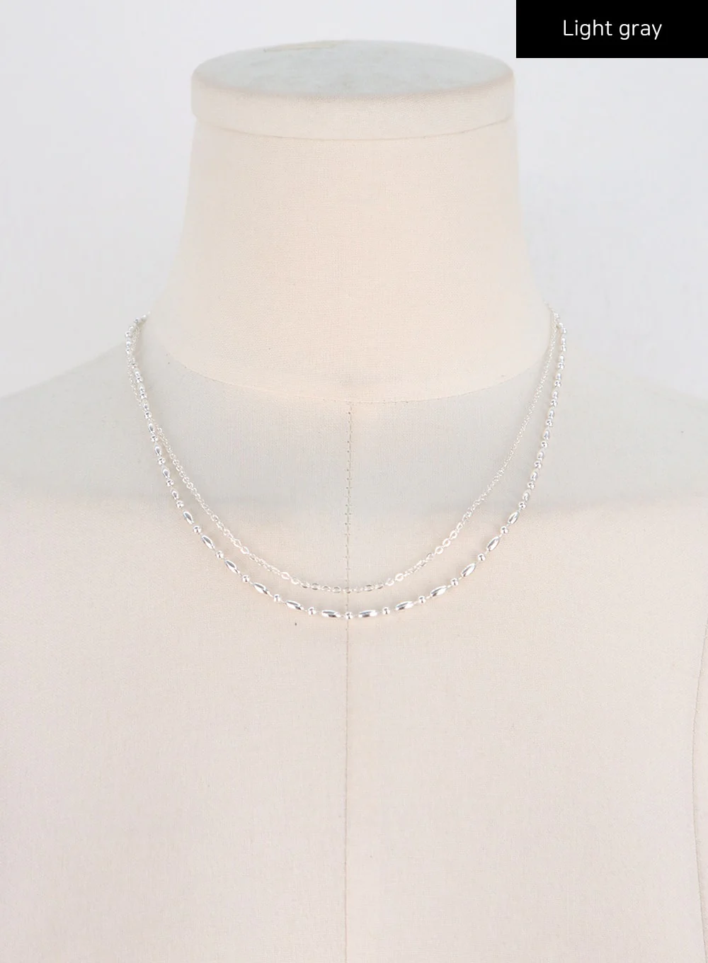 Layered Chain Necklace CS321 - Image 7