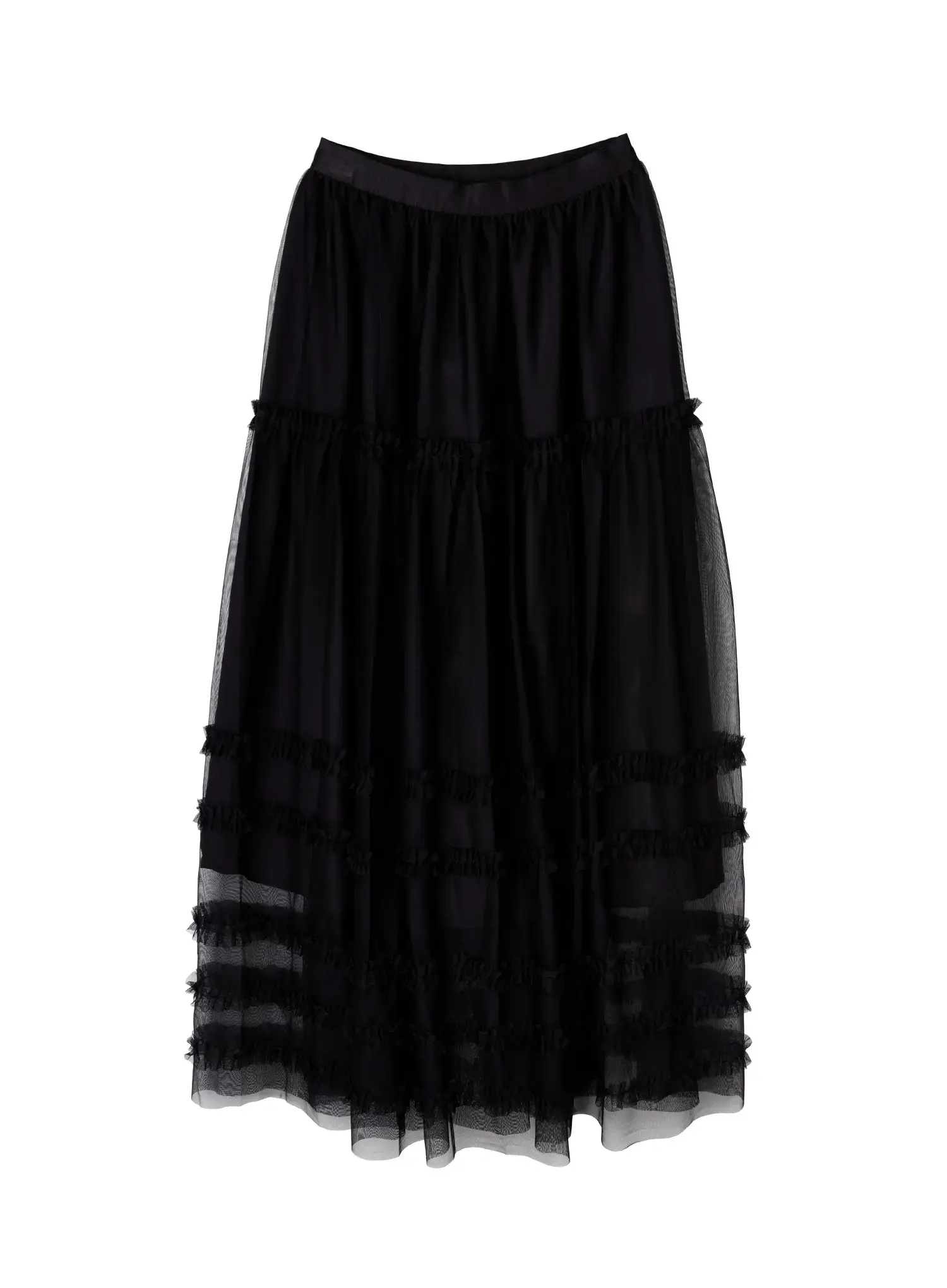 Layered Lace Maxi Skirt CA516 - Image 11