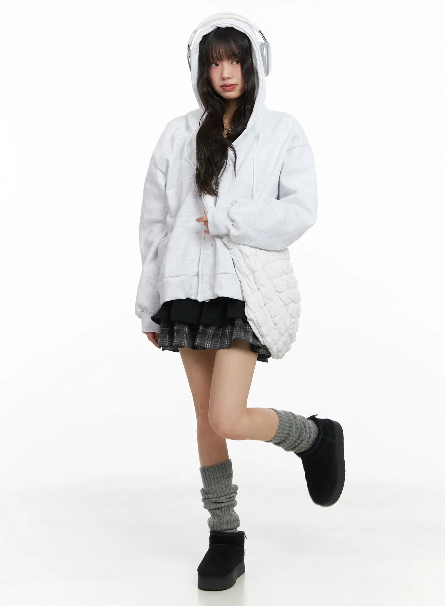Layered Ruffle Mini Skirt CD531 - Image 3