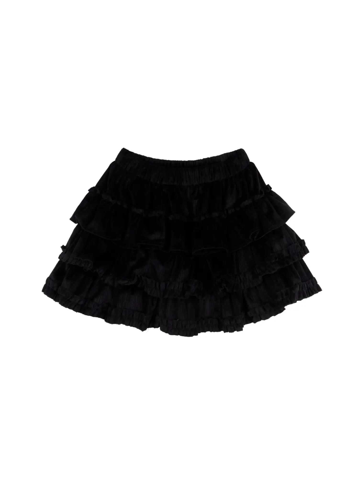 Layered Ruffle Mini Skirt CN528 - Image 13