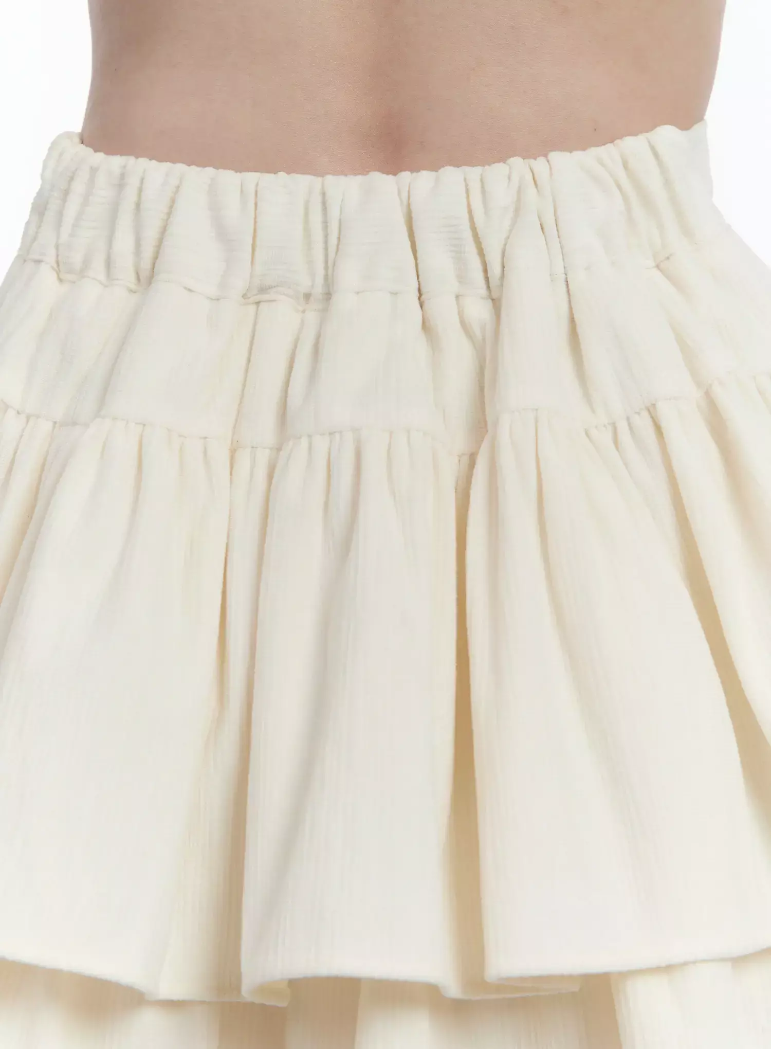 Layered Ruffle Skirt Pants ID526 - Image 13