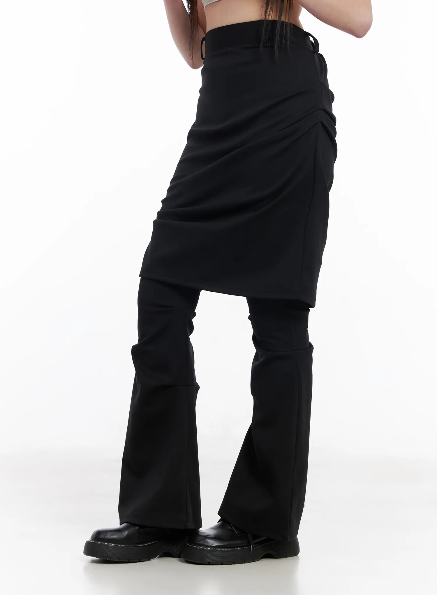 Layered Skirt Pants CM512 - Image 3