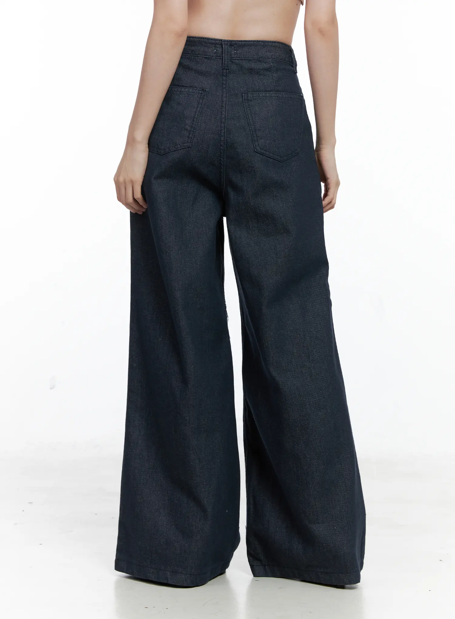 Lena Pintuck Baggy Jeans CO503 - Image 6