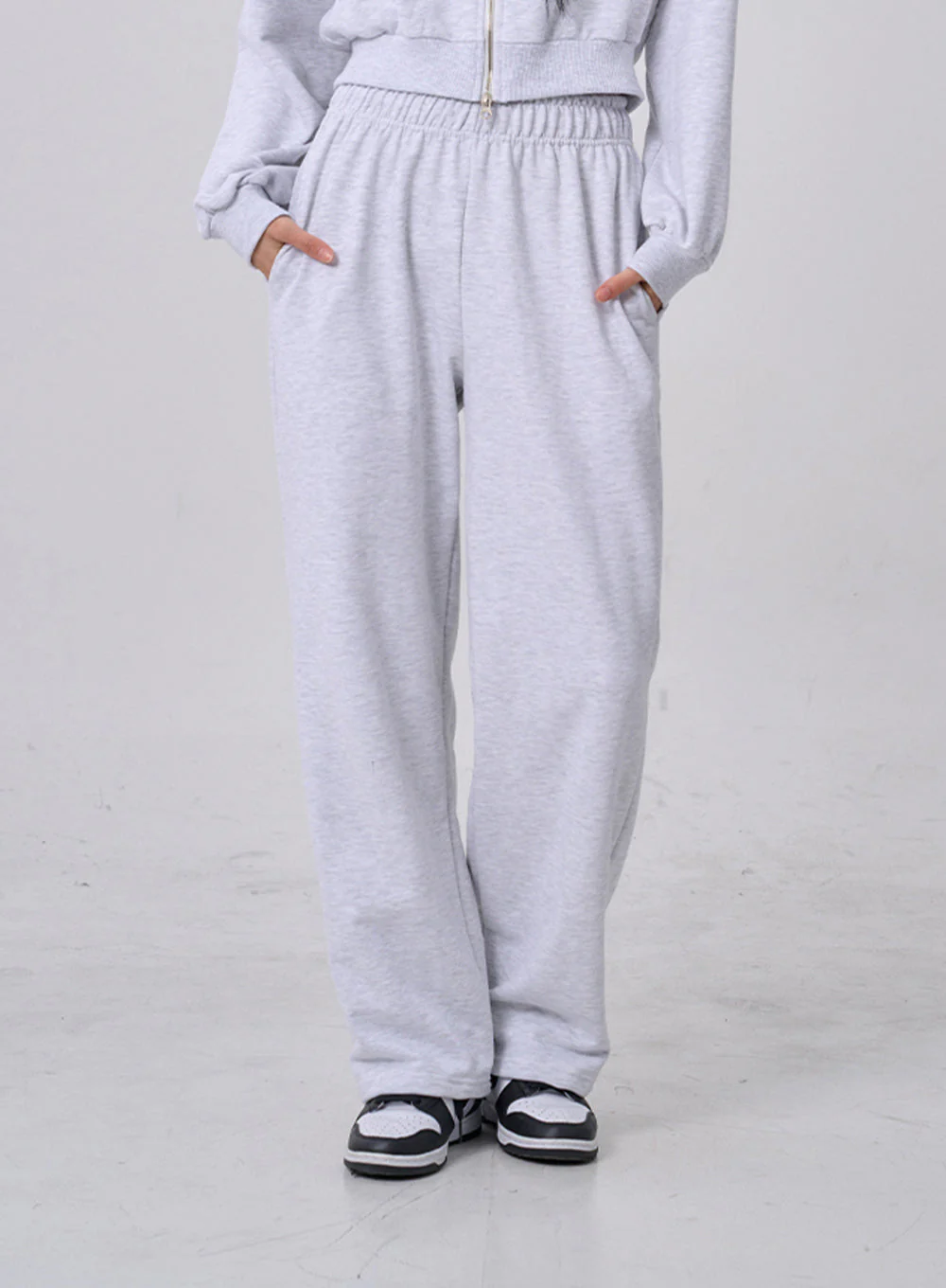 Lewkin Soft Basic Wide Training Pants C1210 - Image 3