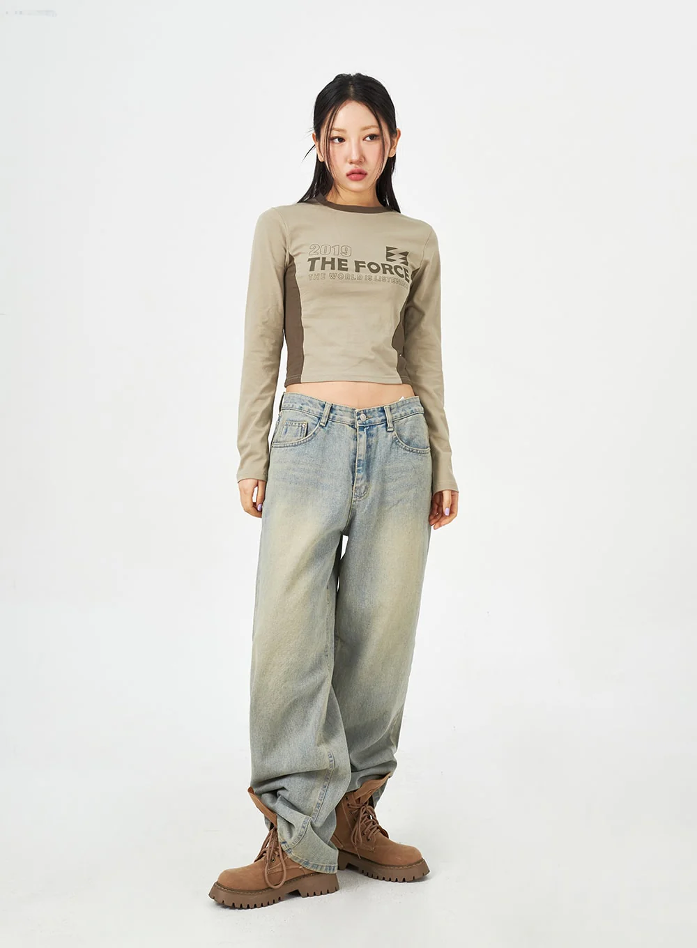 Light Blue Baggy Jeans CM323 - Image 10
