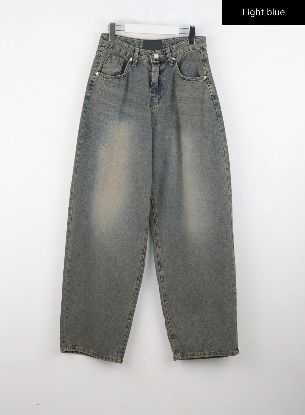 Light Wash Wide Leg Jeans CS303 - Image 12