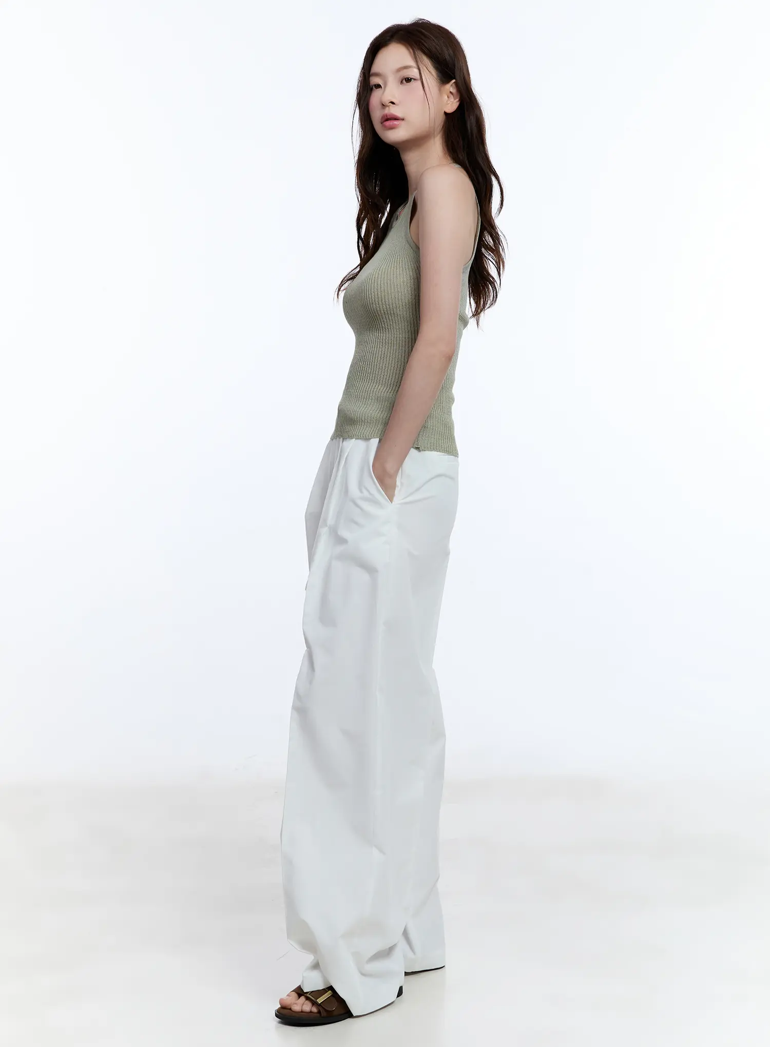 Linen Halter Top CU513 - Image 4