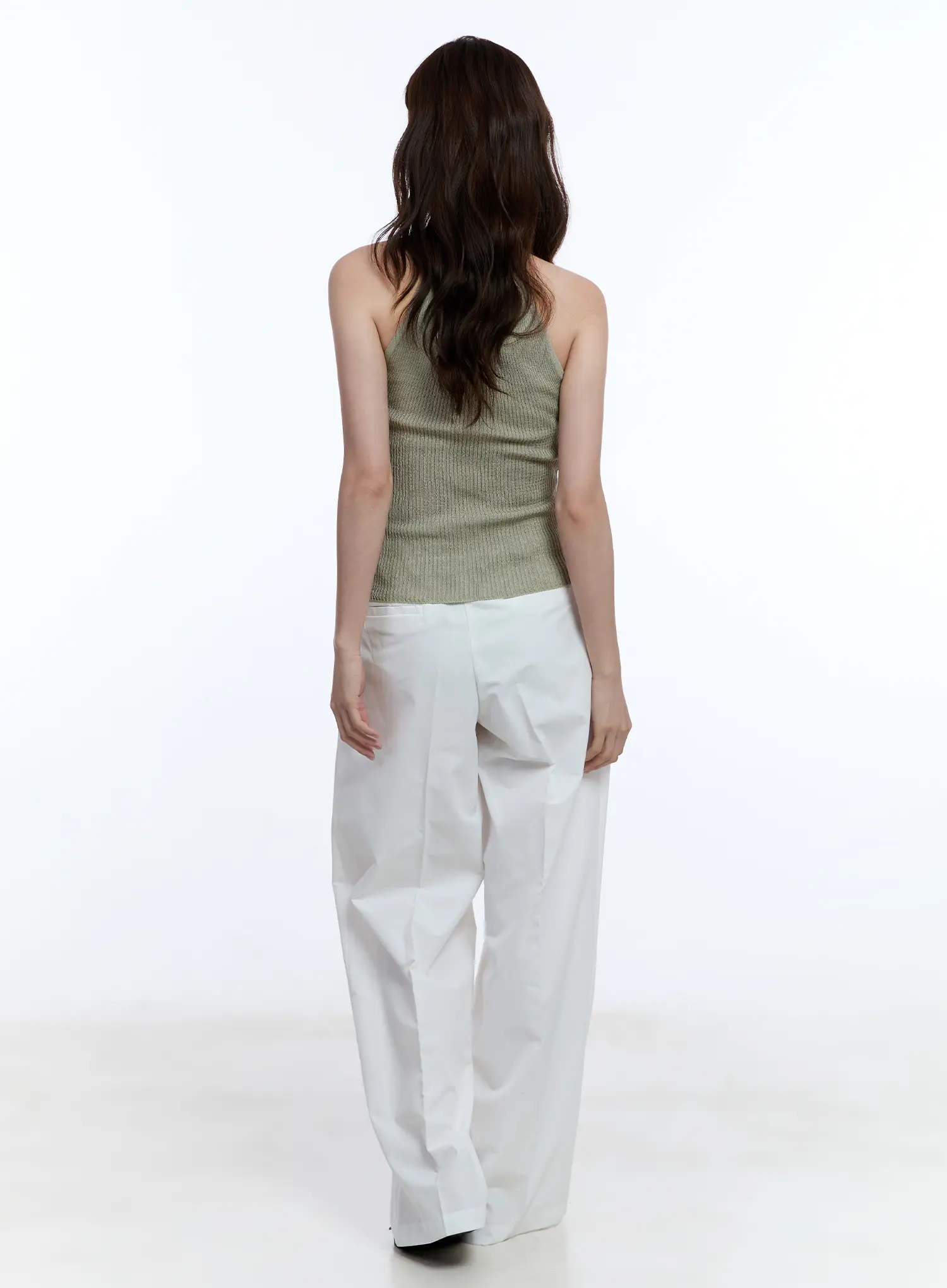 Linen Halter Top CU513 - Image 8