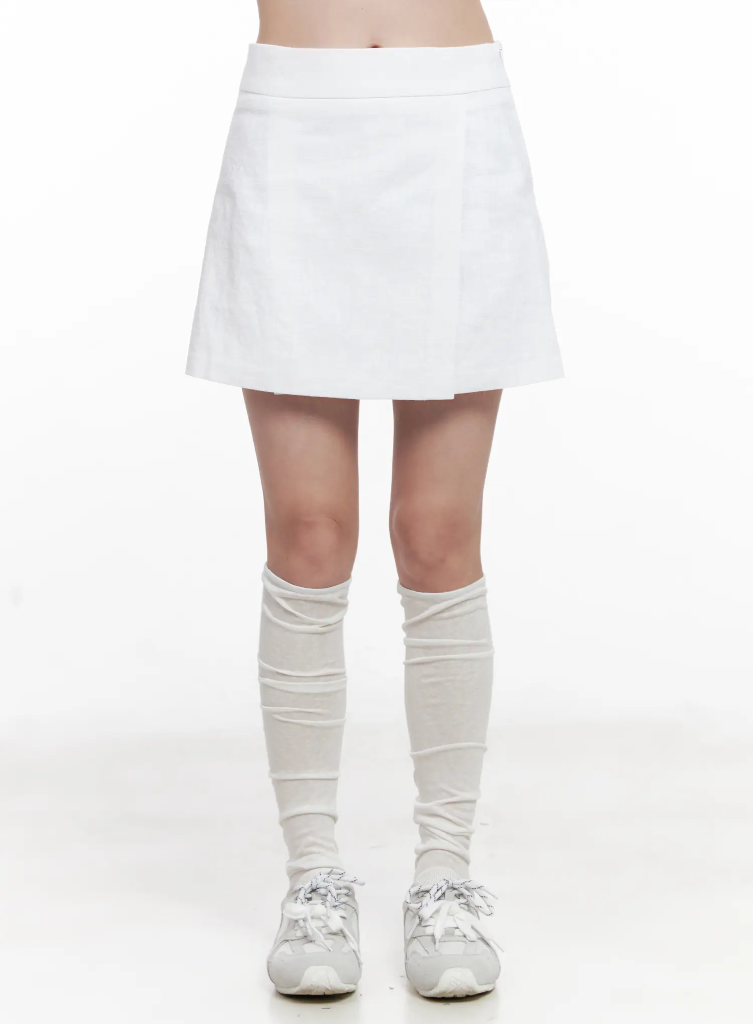Linen Mini Skort CL524