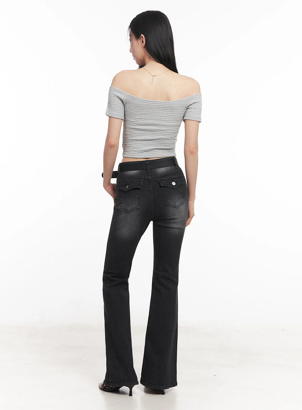Lior Slim-Fit Bootcut Jeans IY516 - Image 11