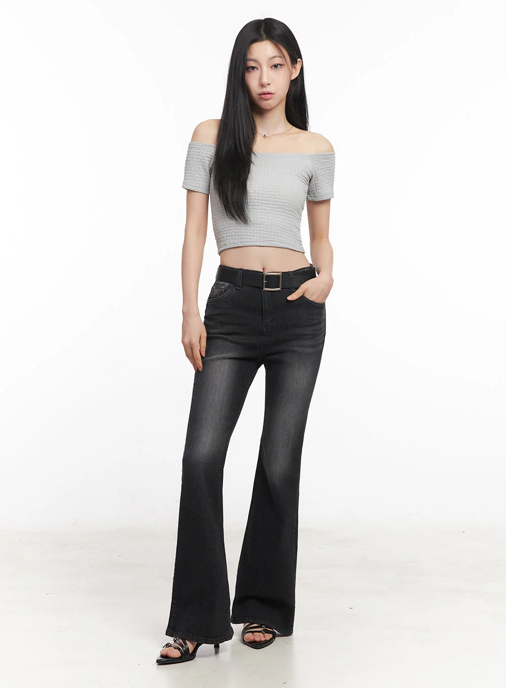 Lior Slim-Fit Bootcut Jeans IY516 - Image 9