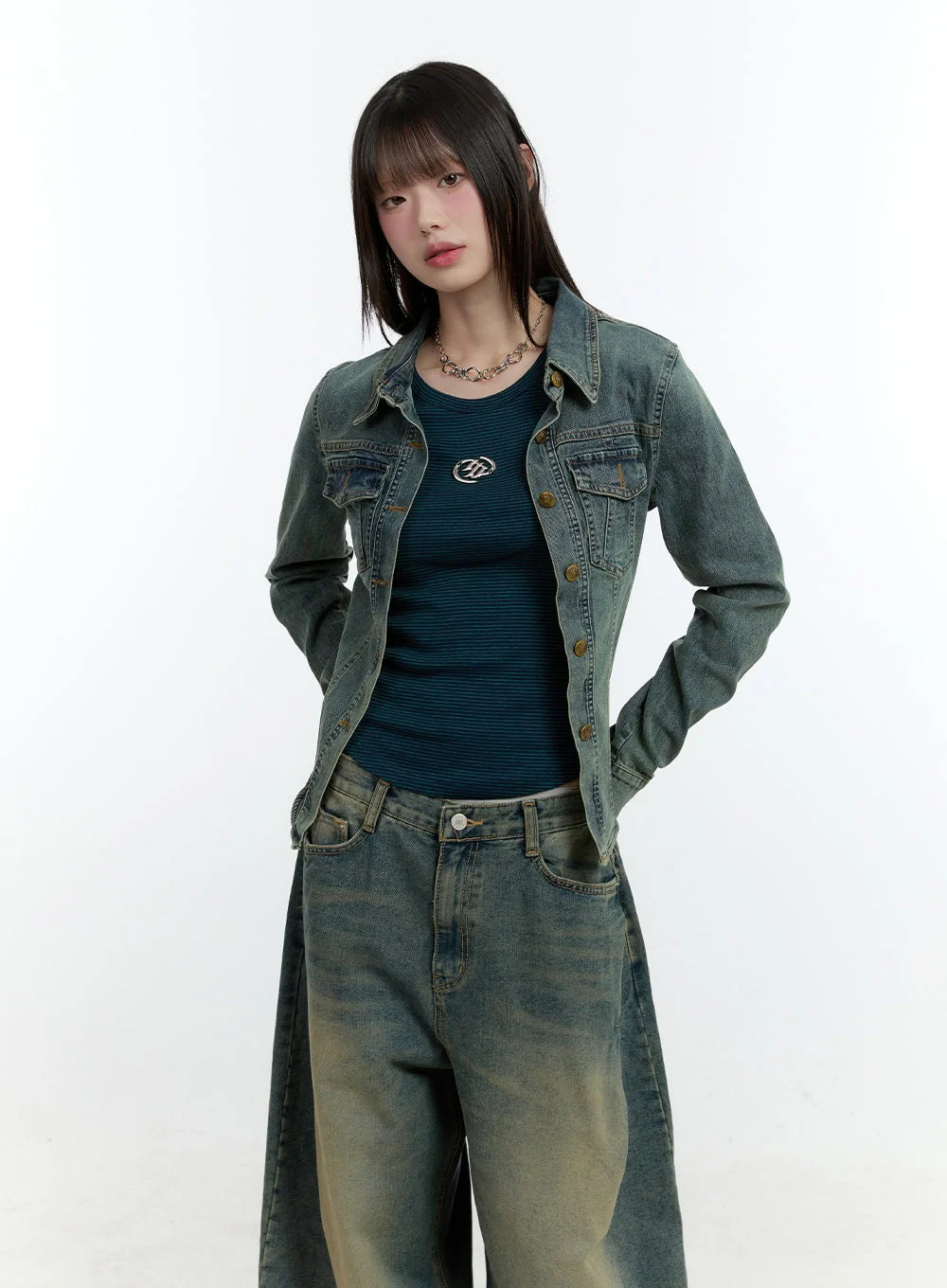 Logo Crop Tank Top CF506 - Image 8