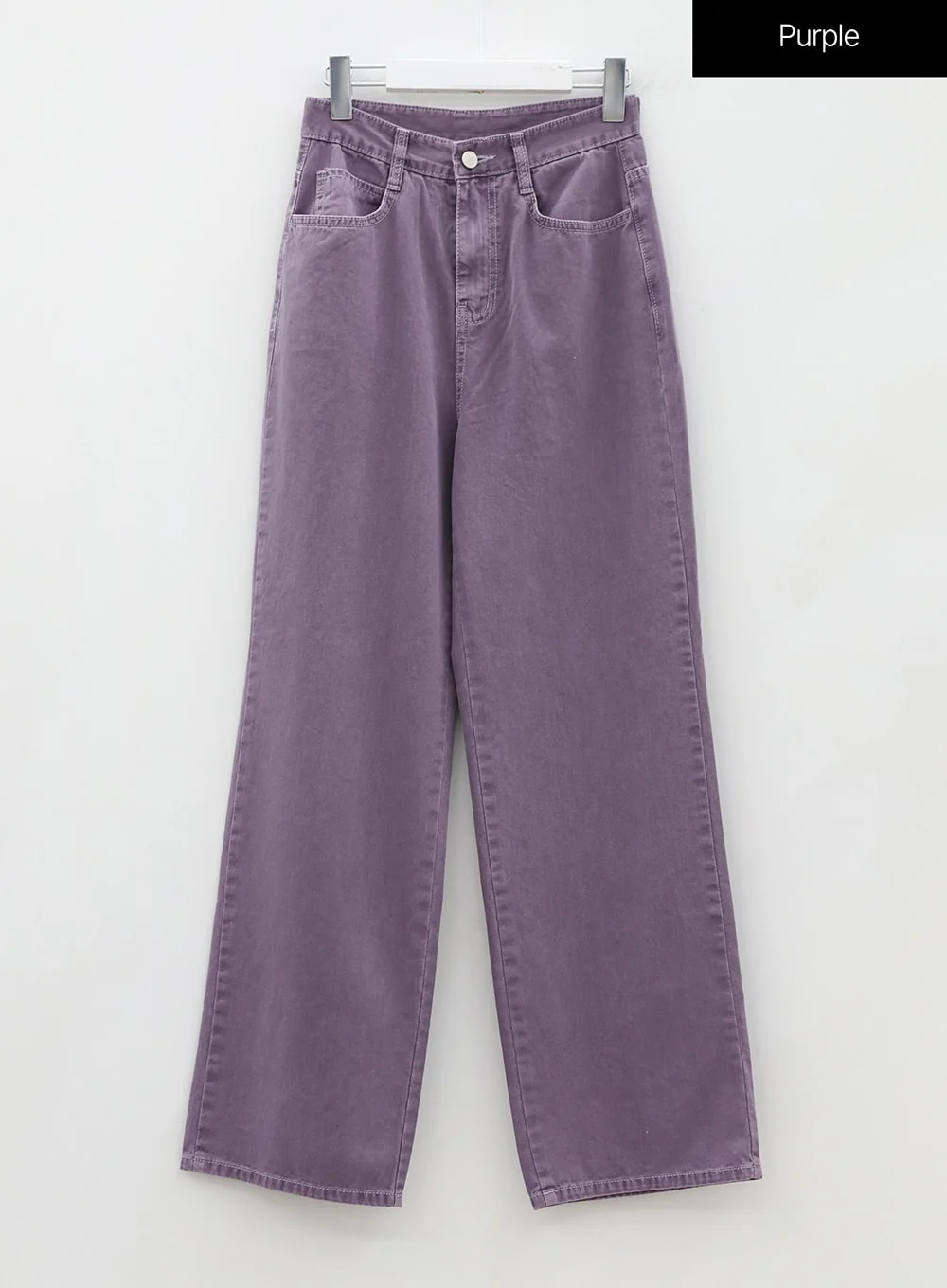 Long Cotton Colored Wide Pants OU15 - Image 31