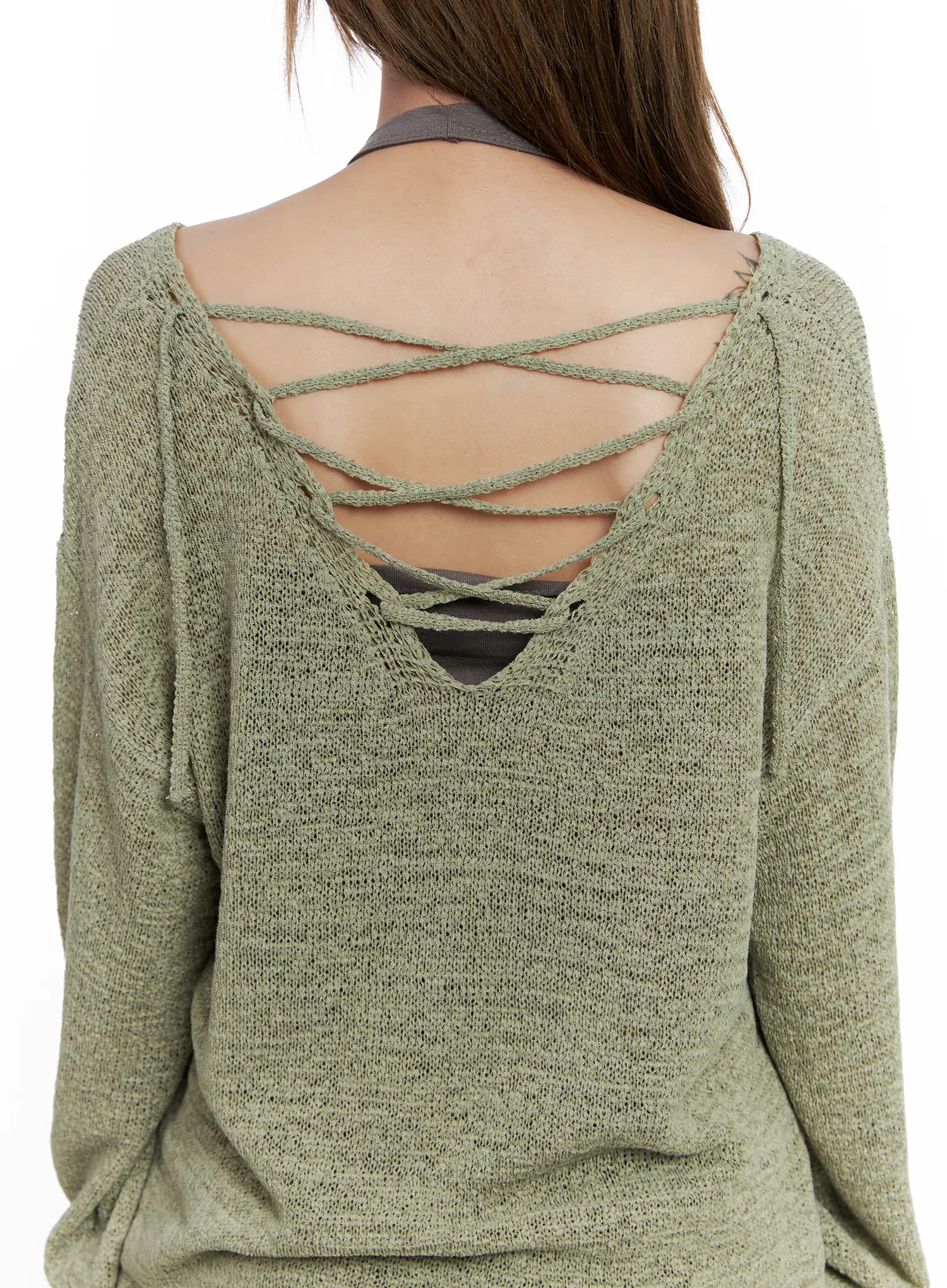 Loose-Fit String Summer Knit CL511 - Image 2