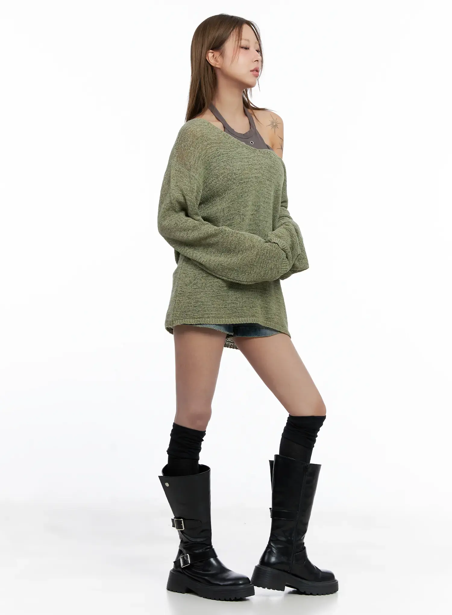 Loose-Fit String Summer Knit CL511 - Image 7