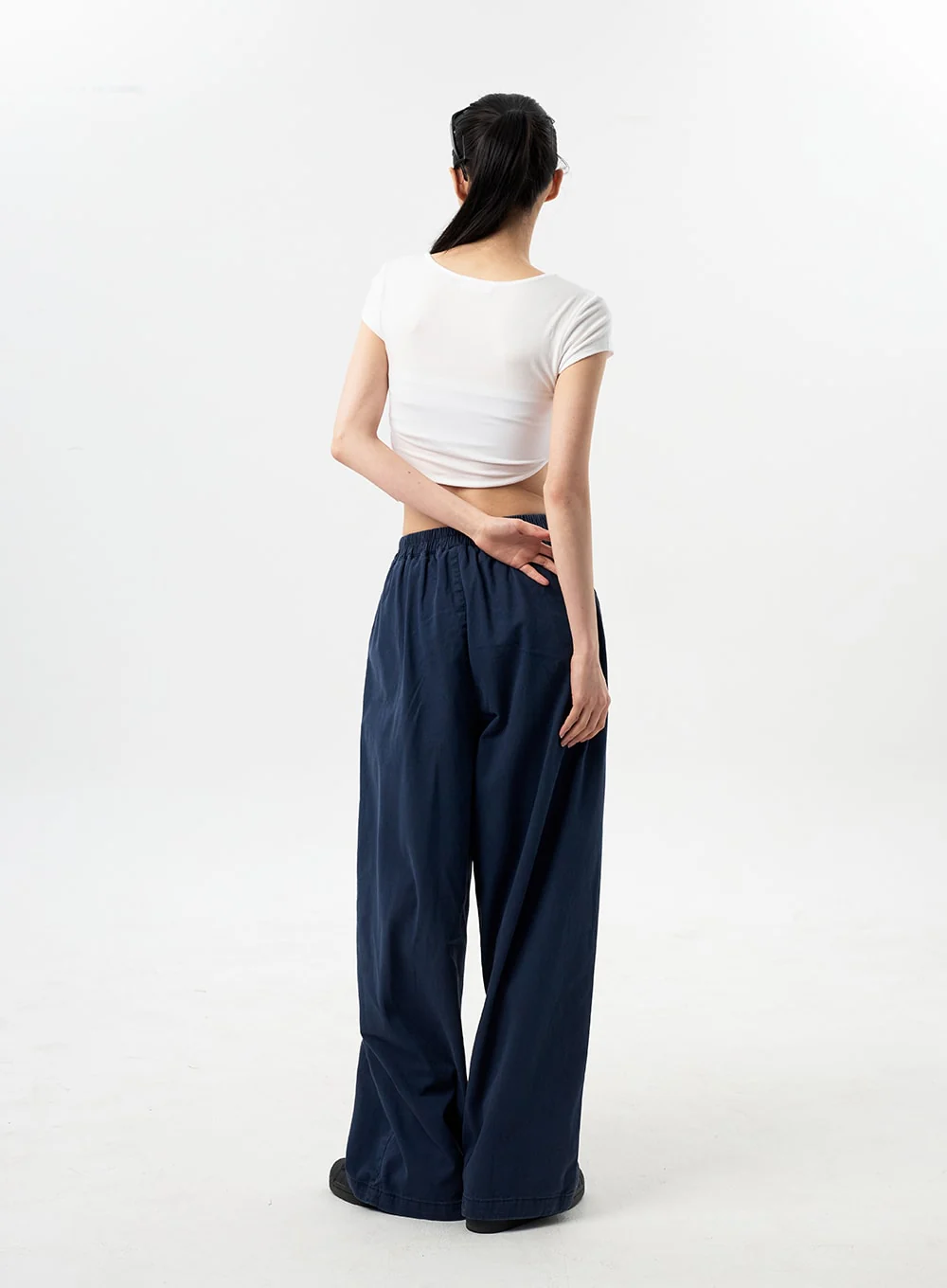 Low Rise Cotton Pants CY312 - Image 11