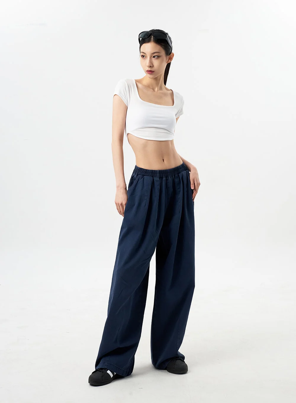 Low Rise Cotton Pants CY312 - Image 4