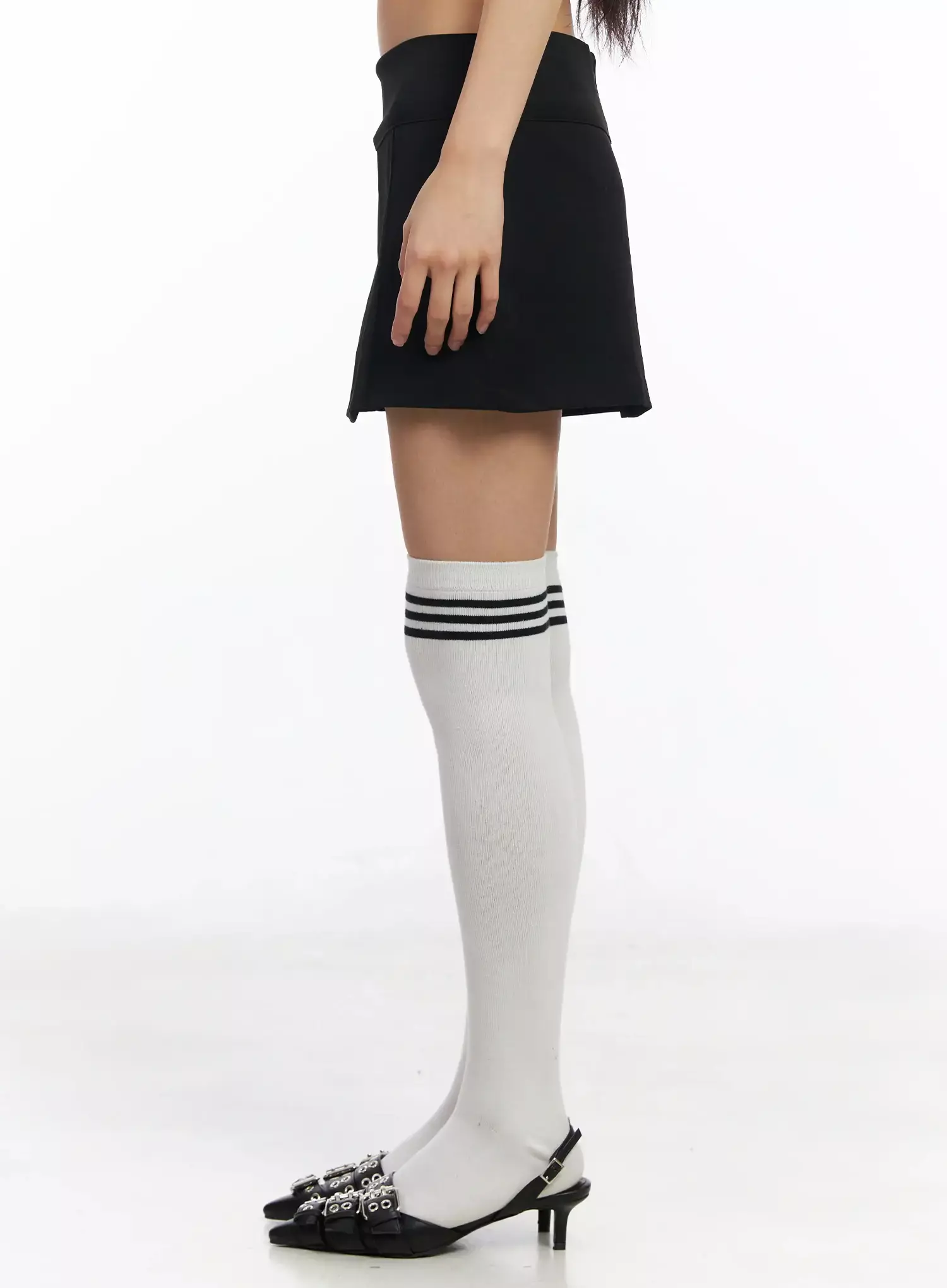 Low Rise Mini Skirt IM530 - Image 10