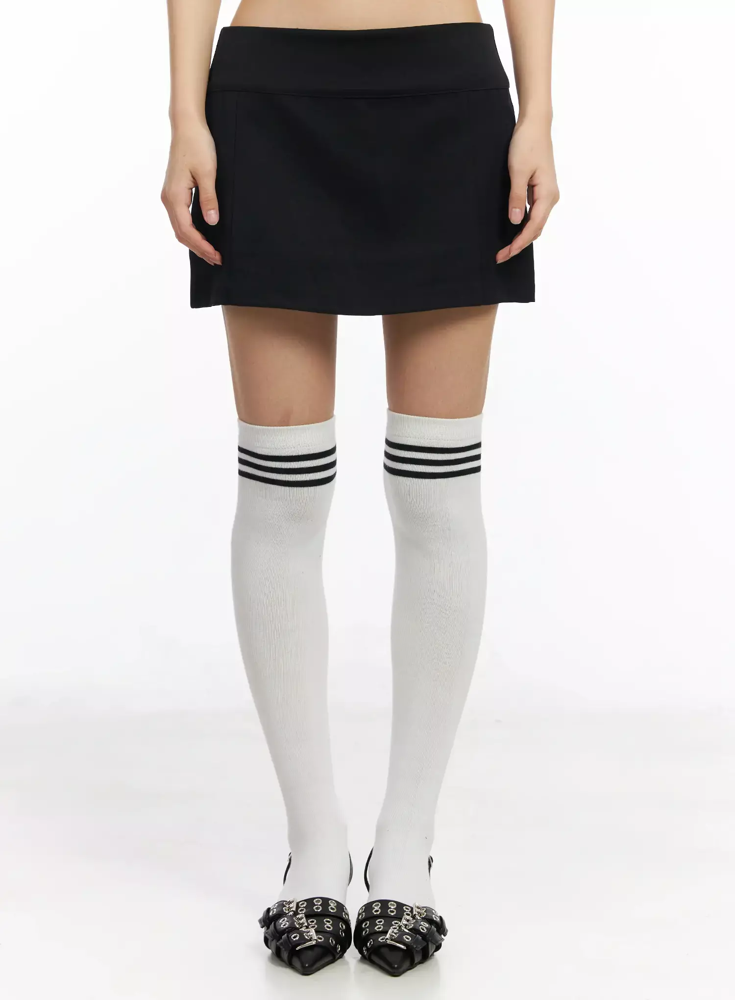 Low Rise Mini Skirt IM530 - Image 5