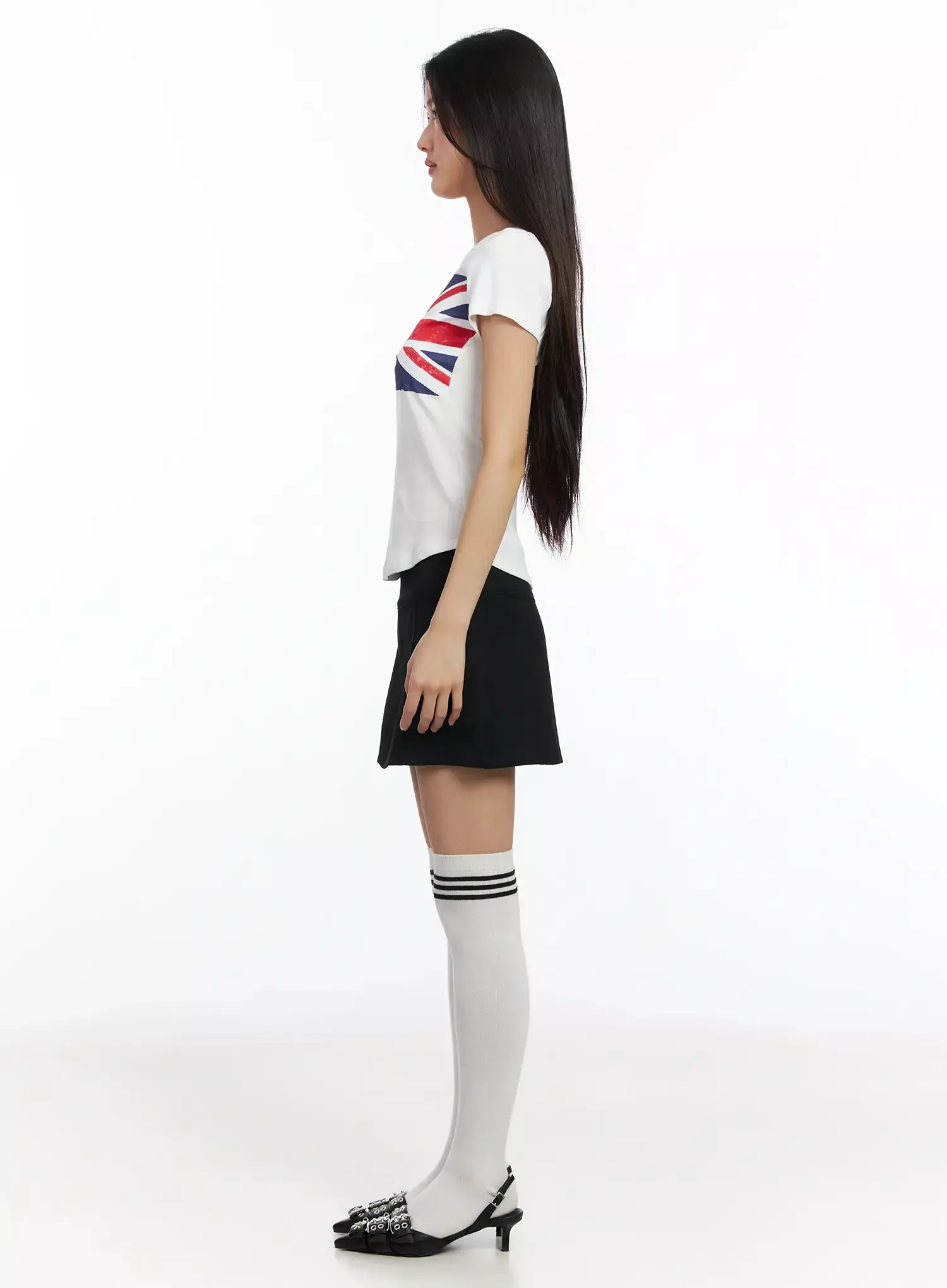 Low Rise Mini Skirt IM530 - Image 7