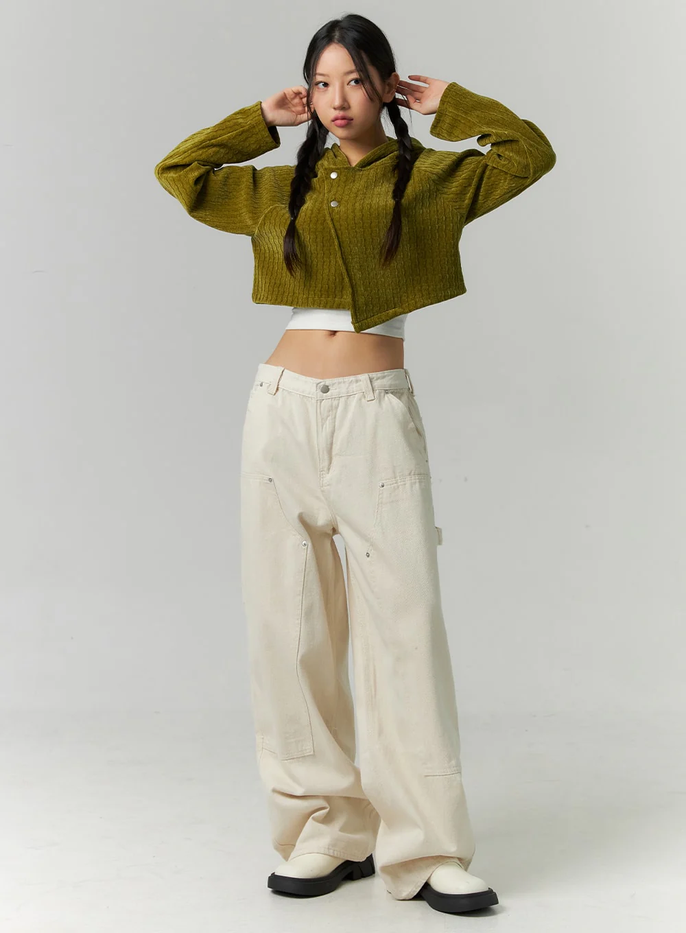 Low Rise Pocket Pants CN324