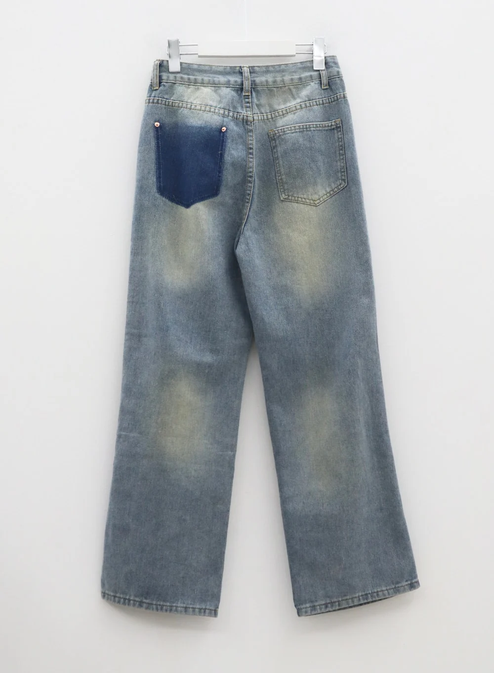 Low Rise Ripped Wide Jeans CA303 - Image 15