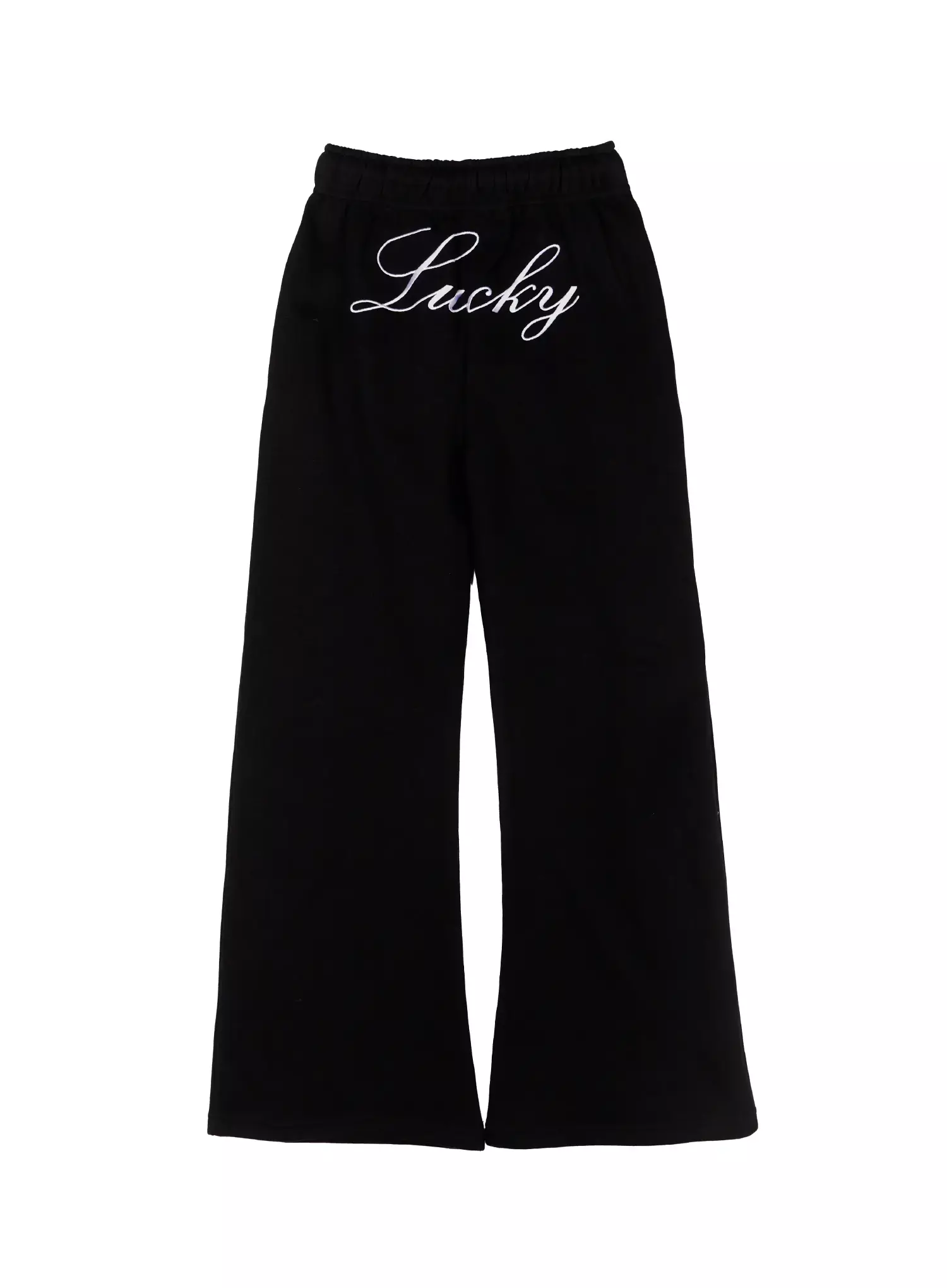 Lucky Fleece Wide-Leg Sweatpants IN514 - Image 15