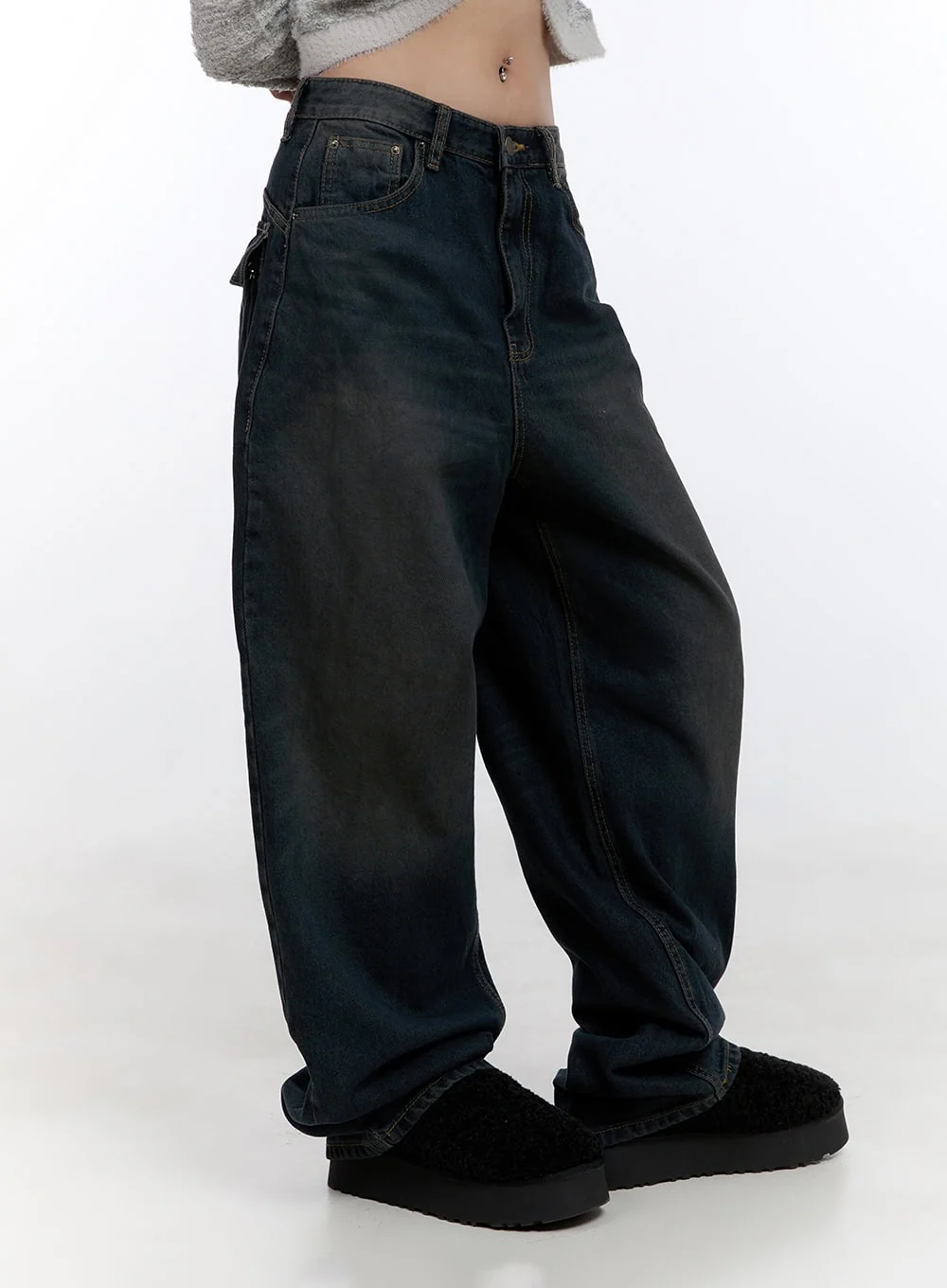 Lyla Wide Leg Jeans CO423 - Image 3