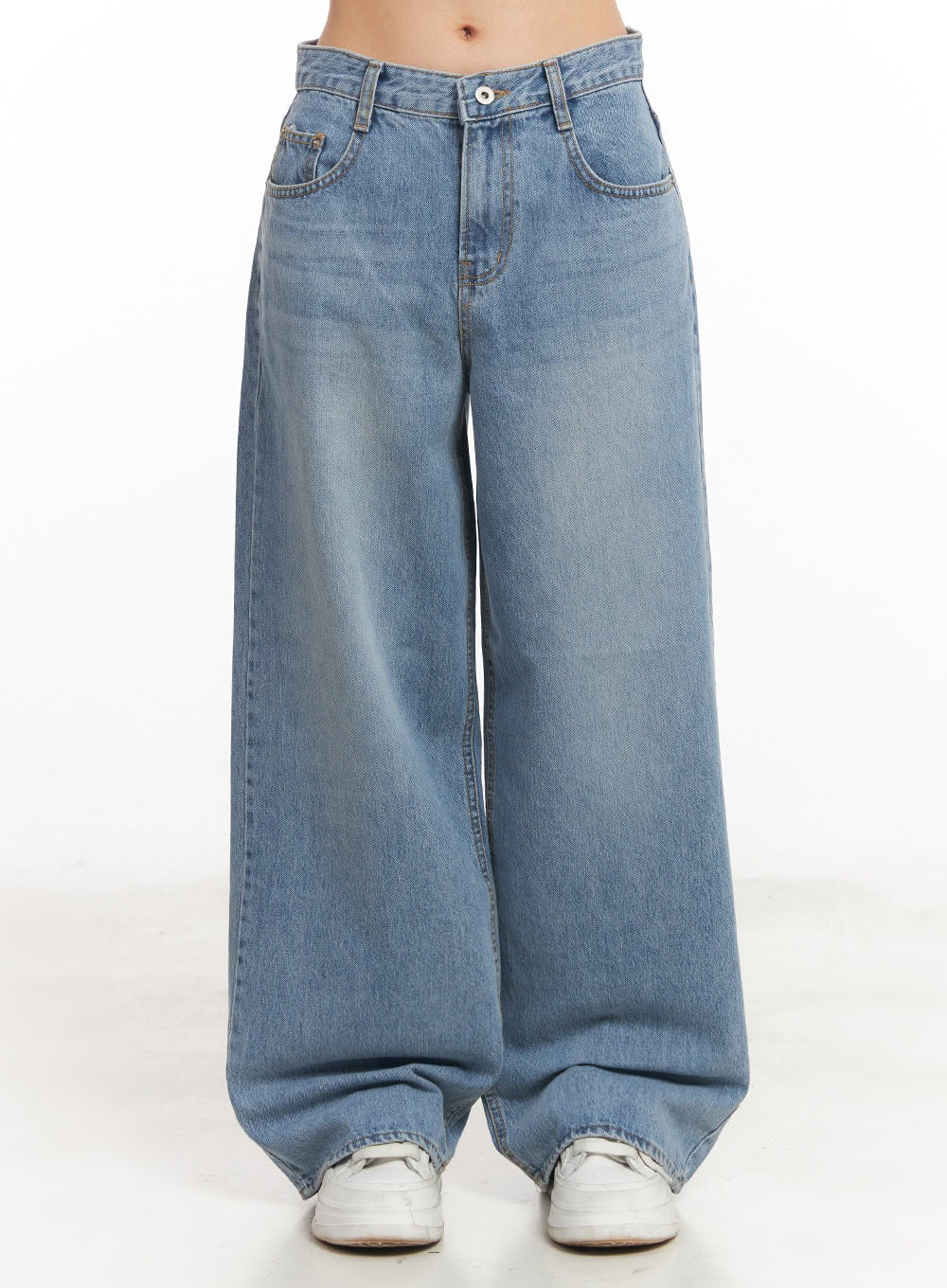 Maiva Wide-Leg Jeans IY509 - Image 3