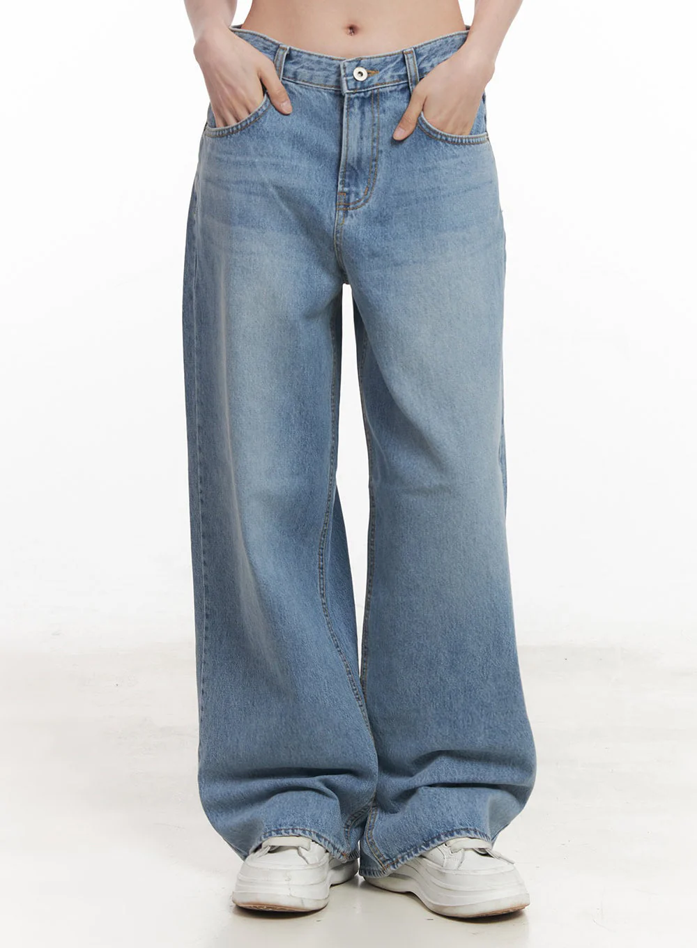 Maiva Wide-Leg Jeans IY509 - Image 6