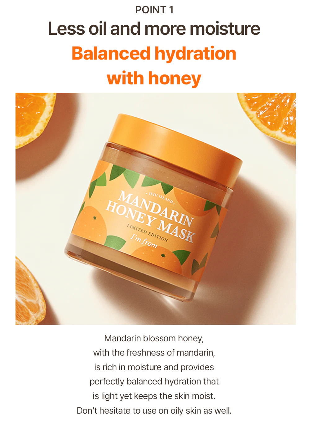 Mandarin Honey Mask (120g) - Image 4