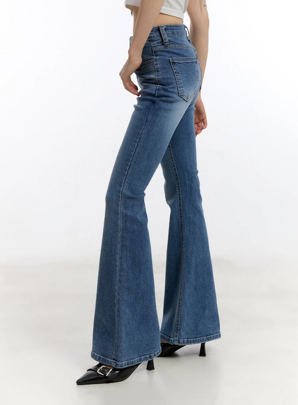 Maris Hip-Pad Bootcut Jeans CA508 - Image 5