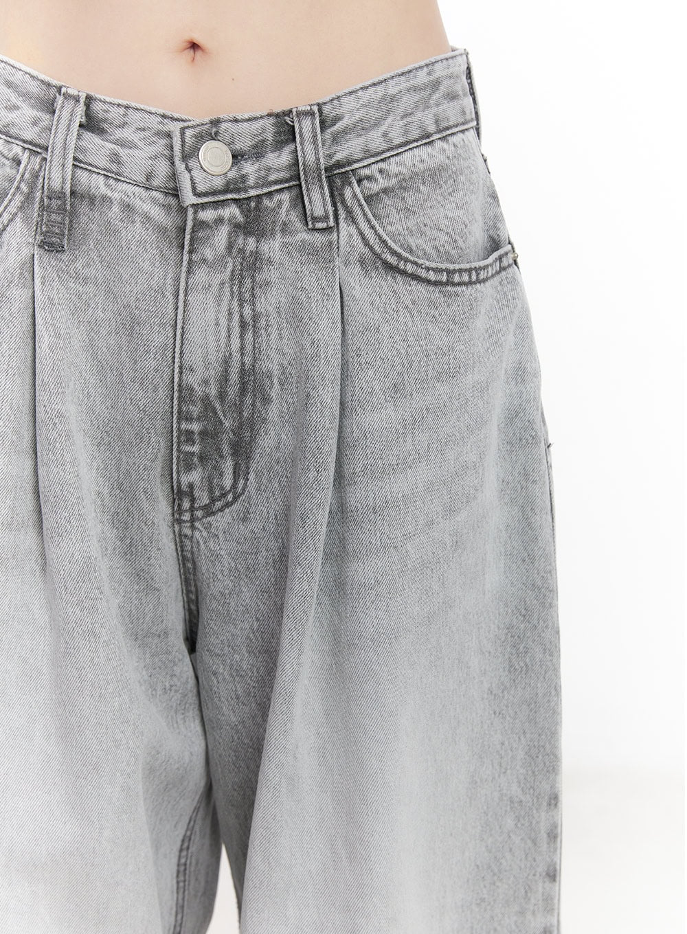 Melisa Washed Wide-Fit Jeans CU506 - Image 8