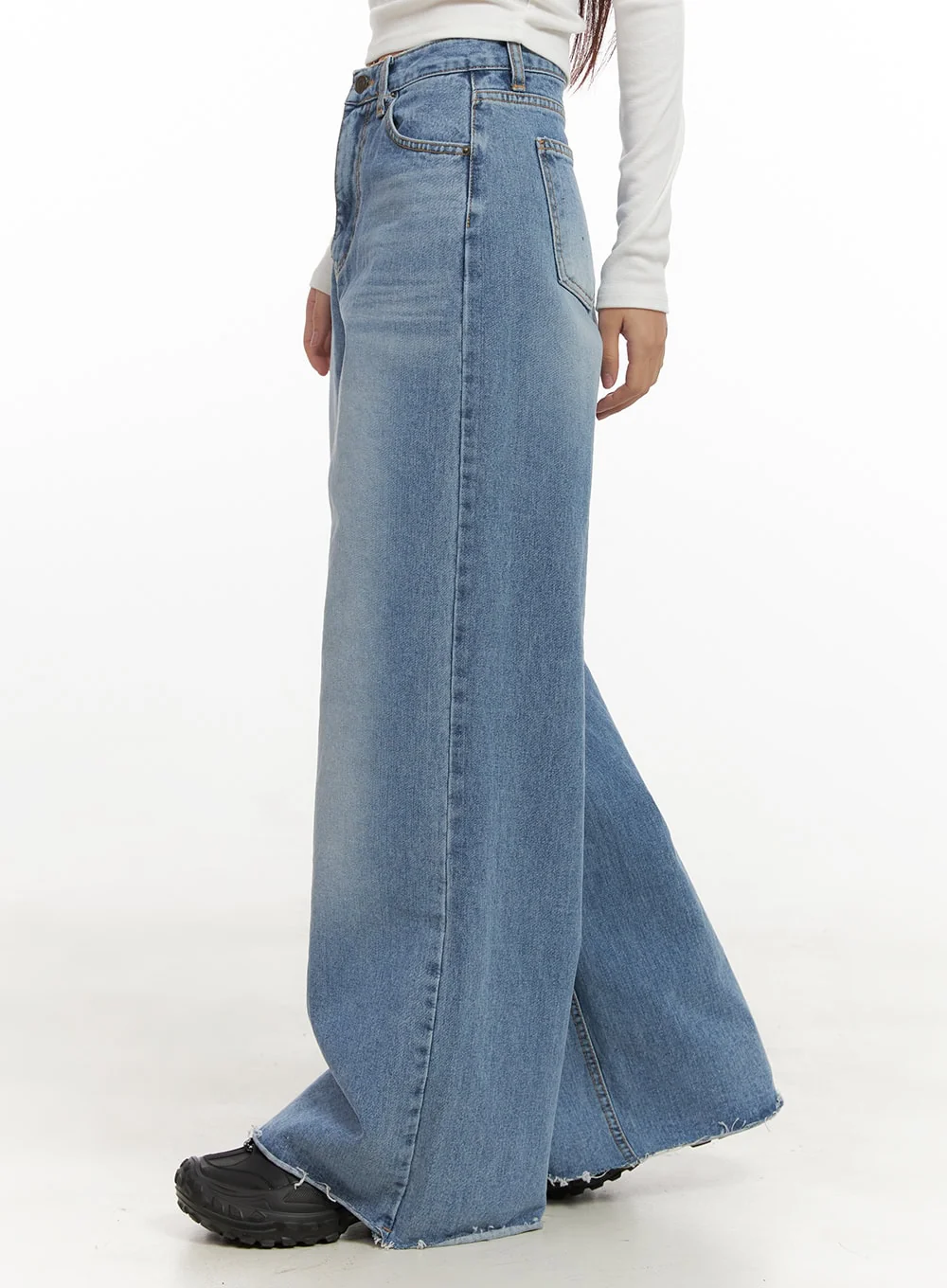 Melody Chic Flare Wide Leg Jeans CN428 - Image 3