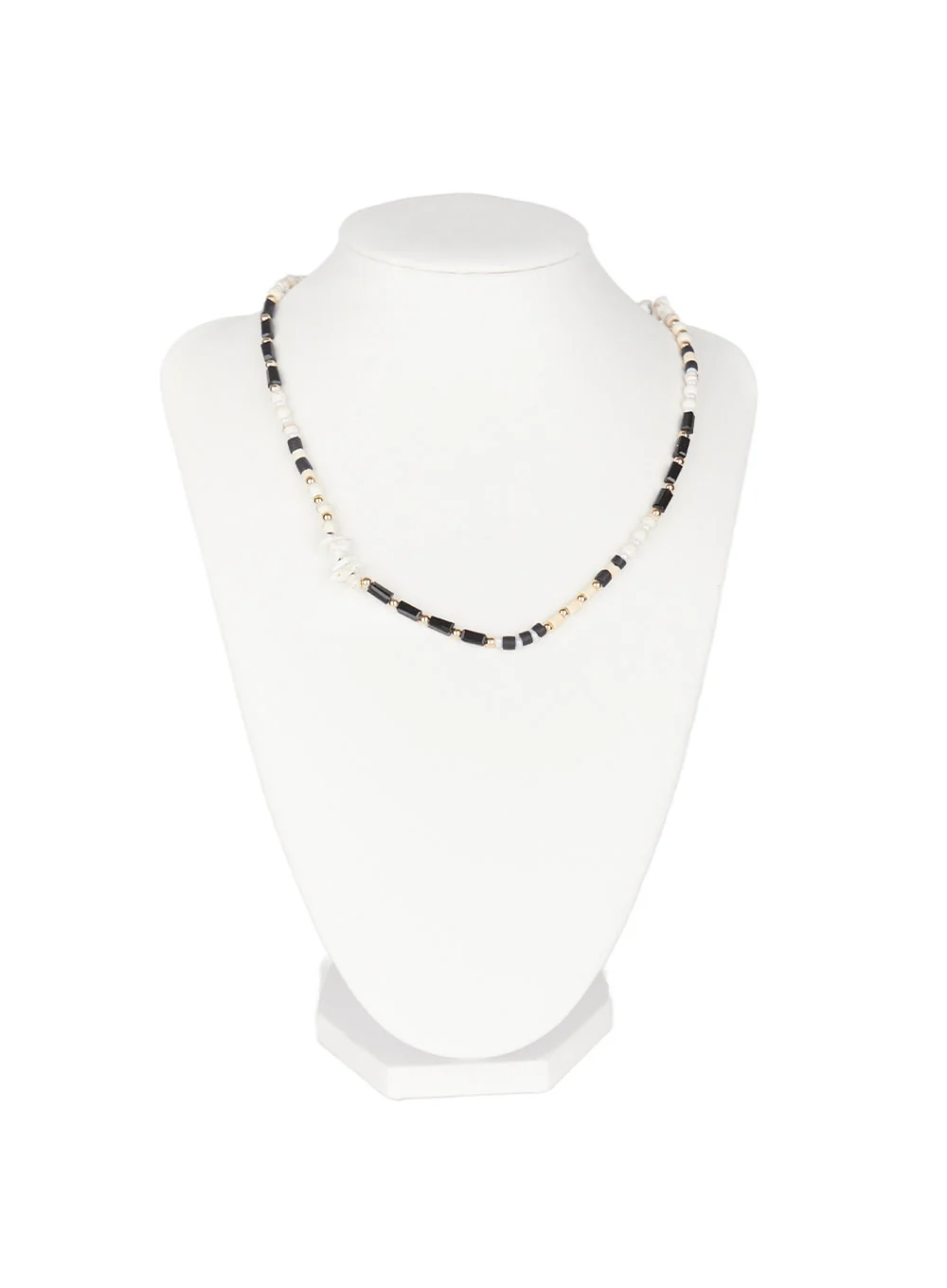 Men’s Beaded Charm Necklace IY529 - Image 8