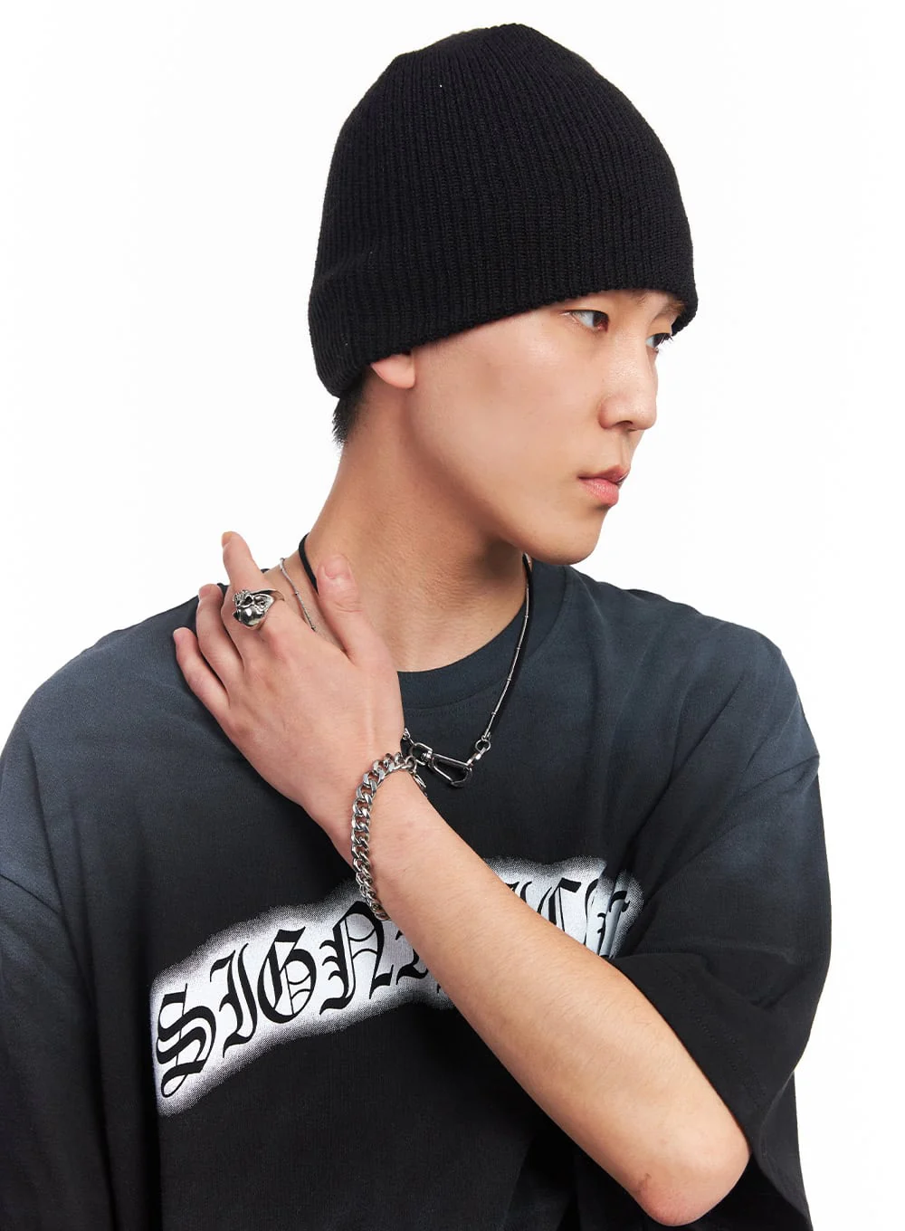 Men’s Chunky Chain Bracelet IU503 - Image 4