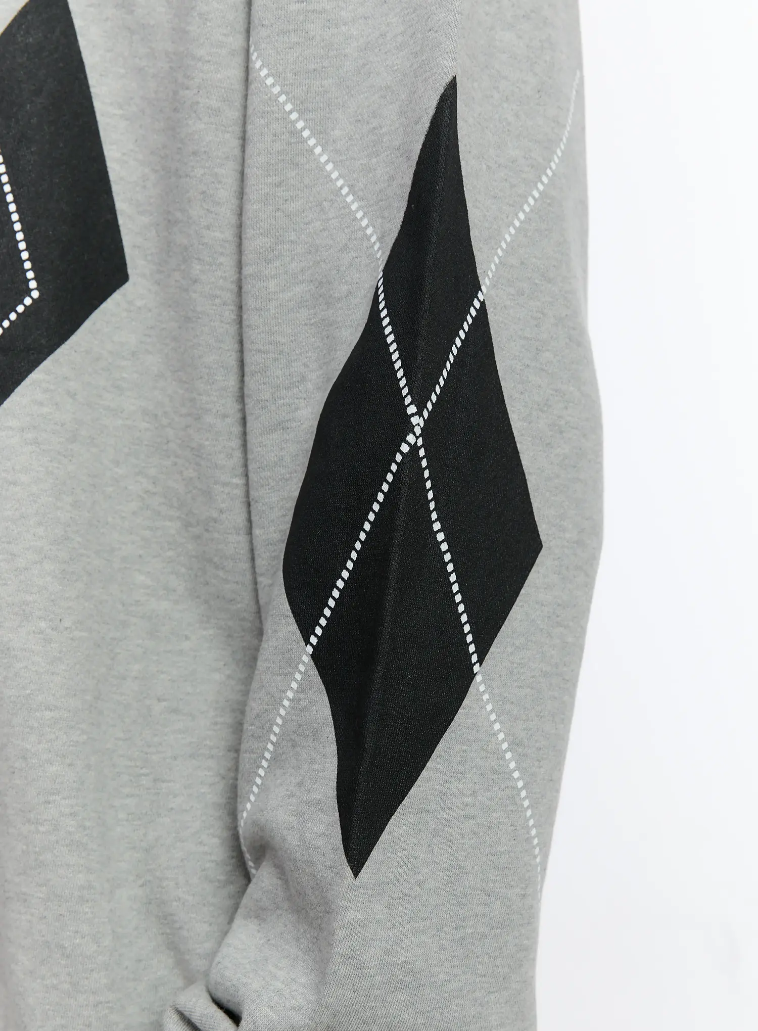 Men's Argyle Pattern Sweatshirt IS530 - Image 11