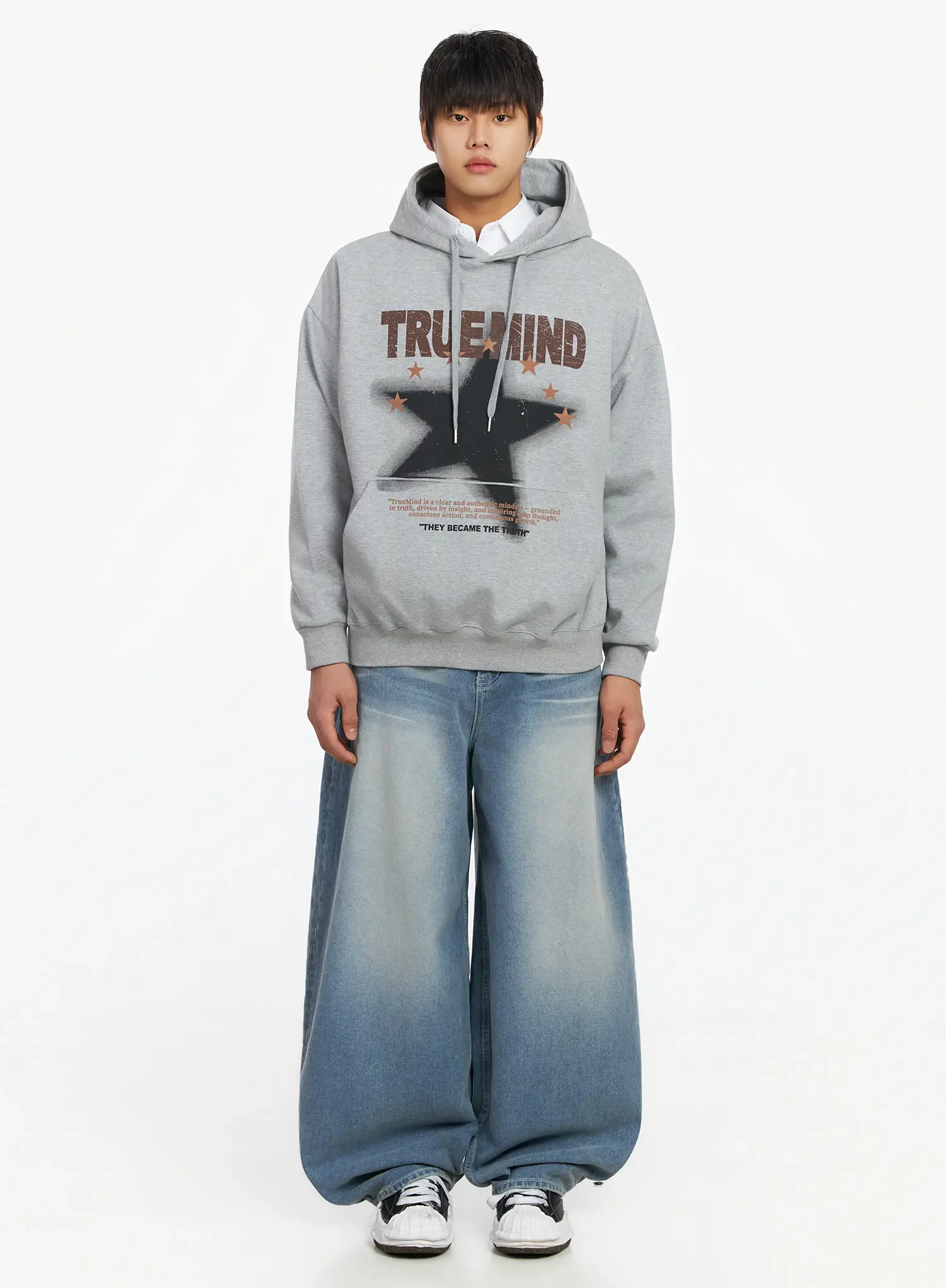 Men's Baggy Jeans IF503 - Image 3