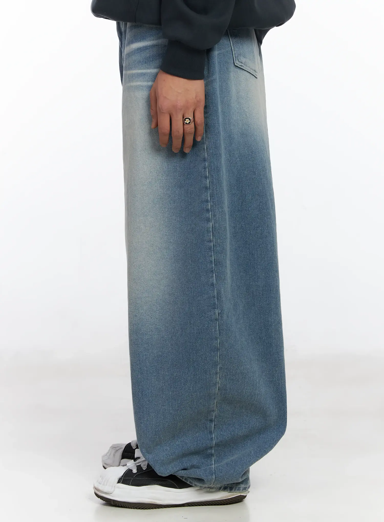 Men's Baggy Jeans IF503 - Image 5