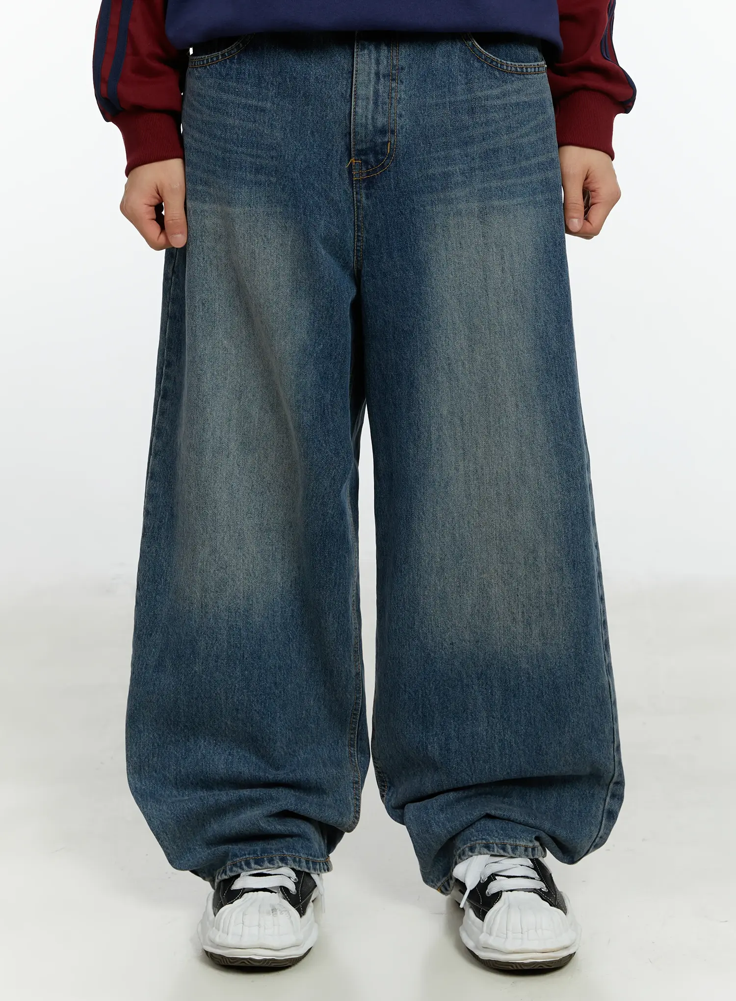 Men's Baggy Wide Jeans IF511