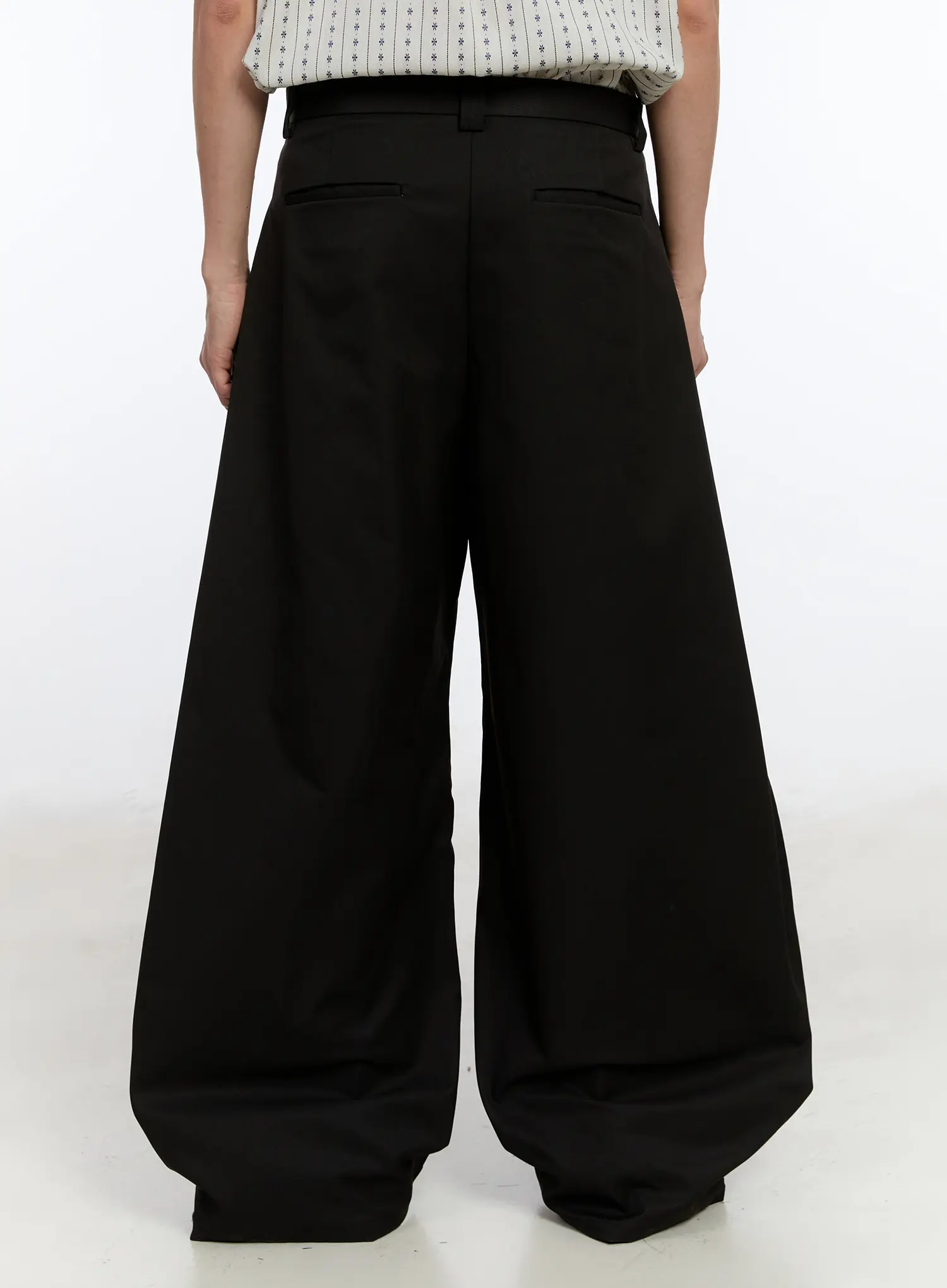 Men's Balloon Wide-Fit Pants IA508 - Image 7
