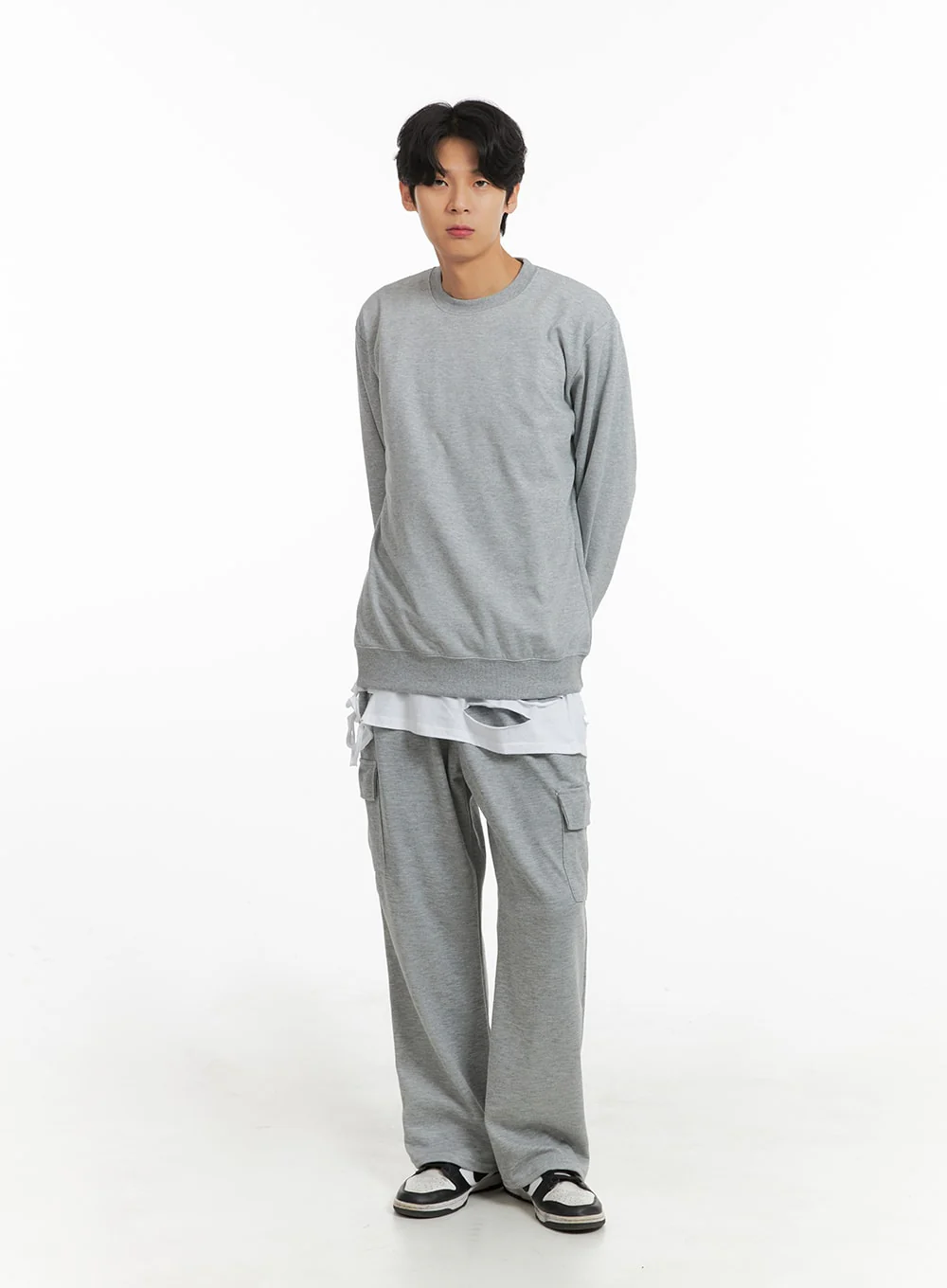 Men's Basic Cotton Sweatshirt IA401 - Image 5